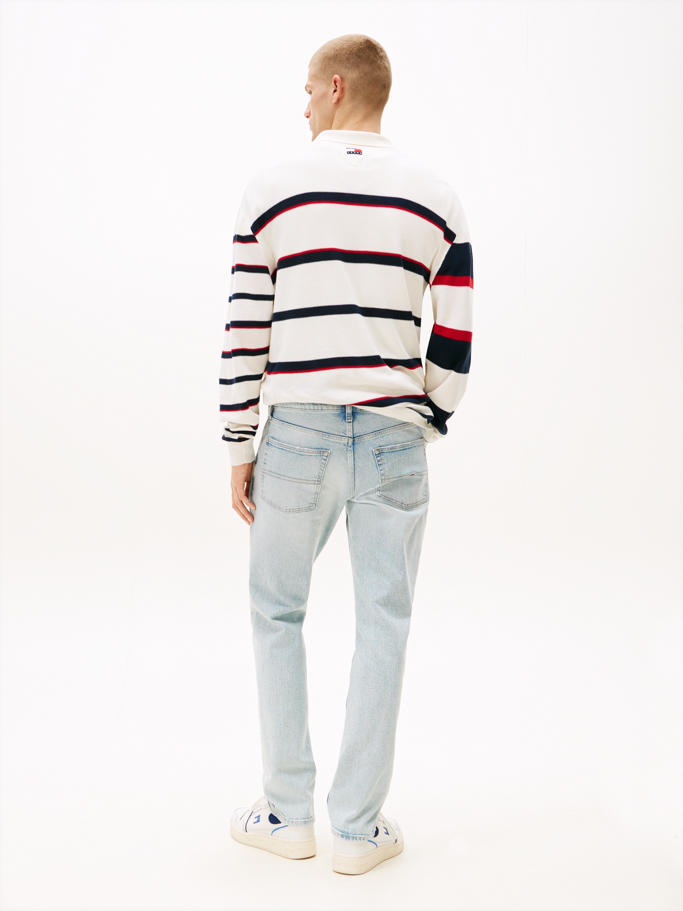 Tommy Jeans Slim-fit-Jeans »Scanton Slim«, Slim‑Fit‑Jeans mit mittlerer Leibhöhe, 5‑Pocket‑Design