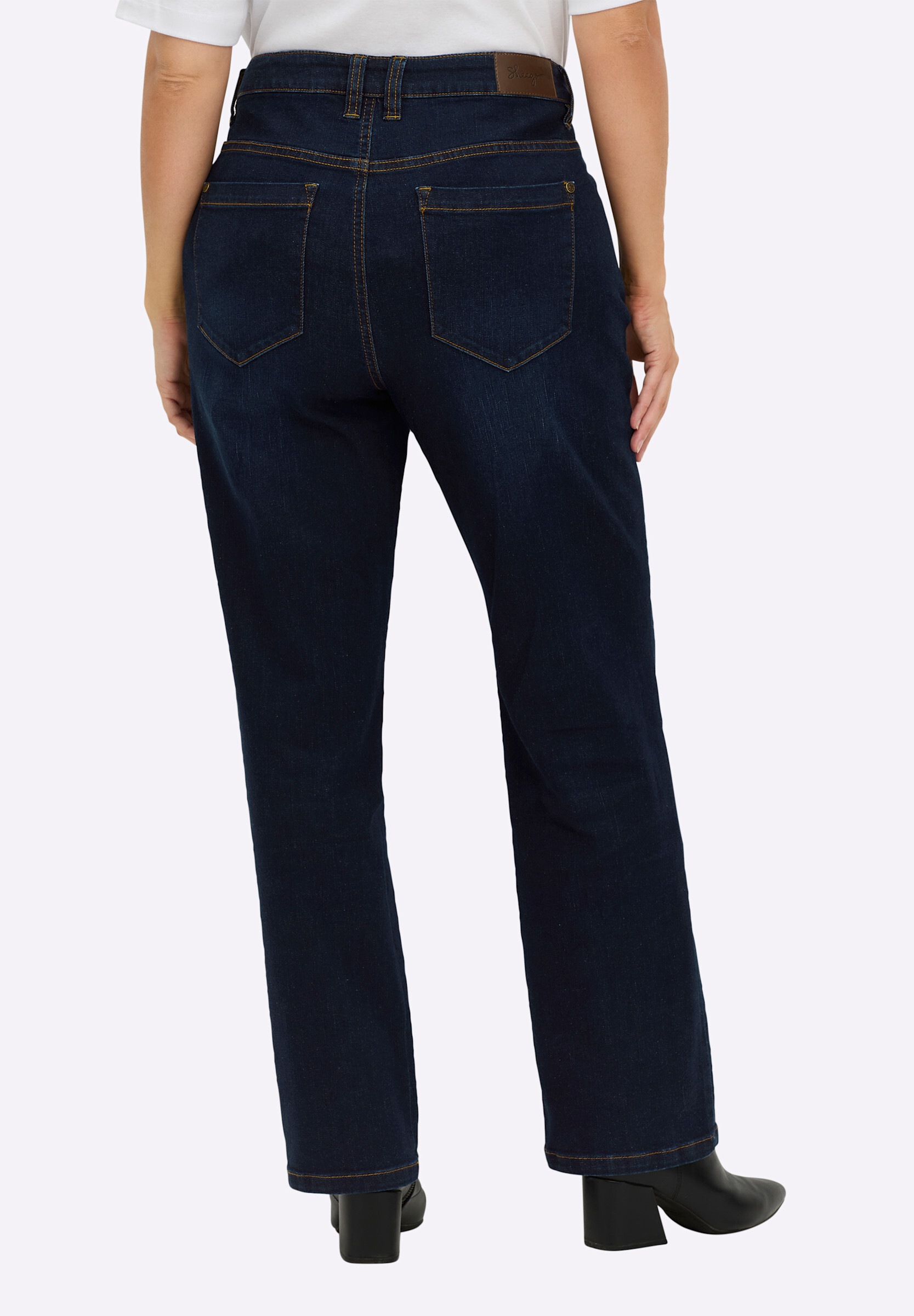 Sheego 5-Pocket-Jeans »Jeans 5-Pocket-Jeans in gerader Beinform«
