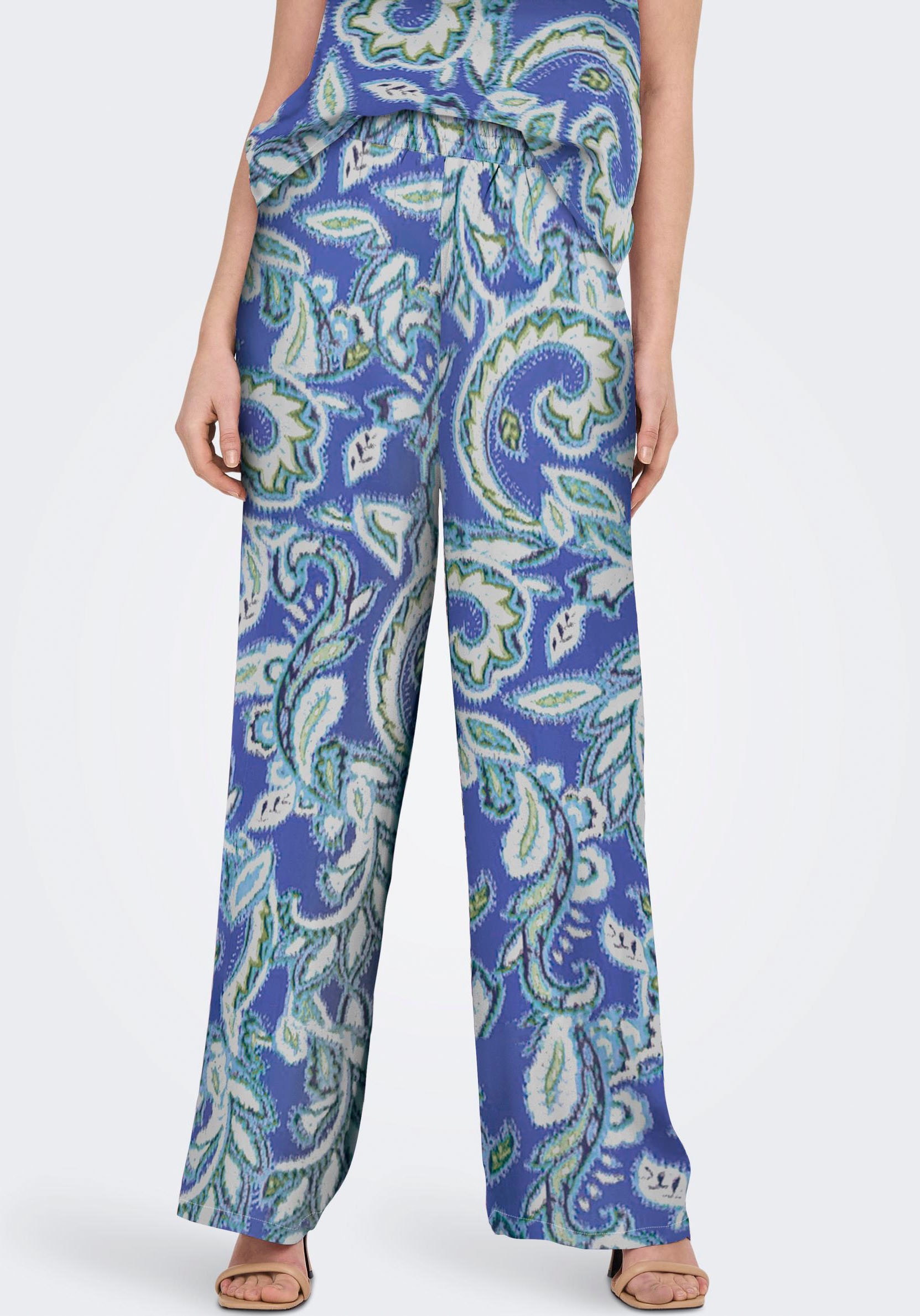 VIS OTTO ONLY LIFE Palazzohose »ONLALMA AOP PTM« PALAZZO PANT bei