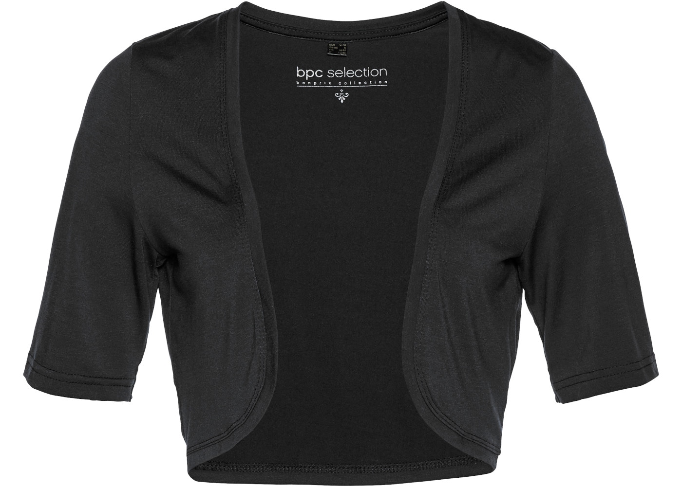 bonprix Boleroblazer mit halblangen Ärmeln, Loose Fit