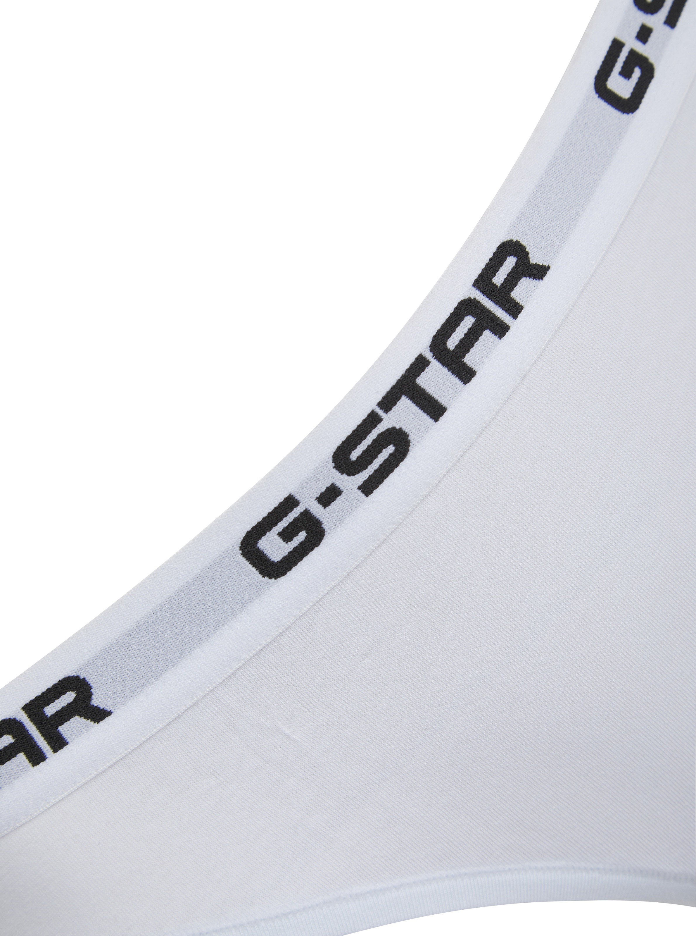 G-STAR Tanga »OBSIDIAN, 2 PACK THONGS« Packung, 2 Stk. mit Logobund