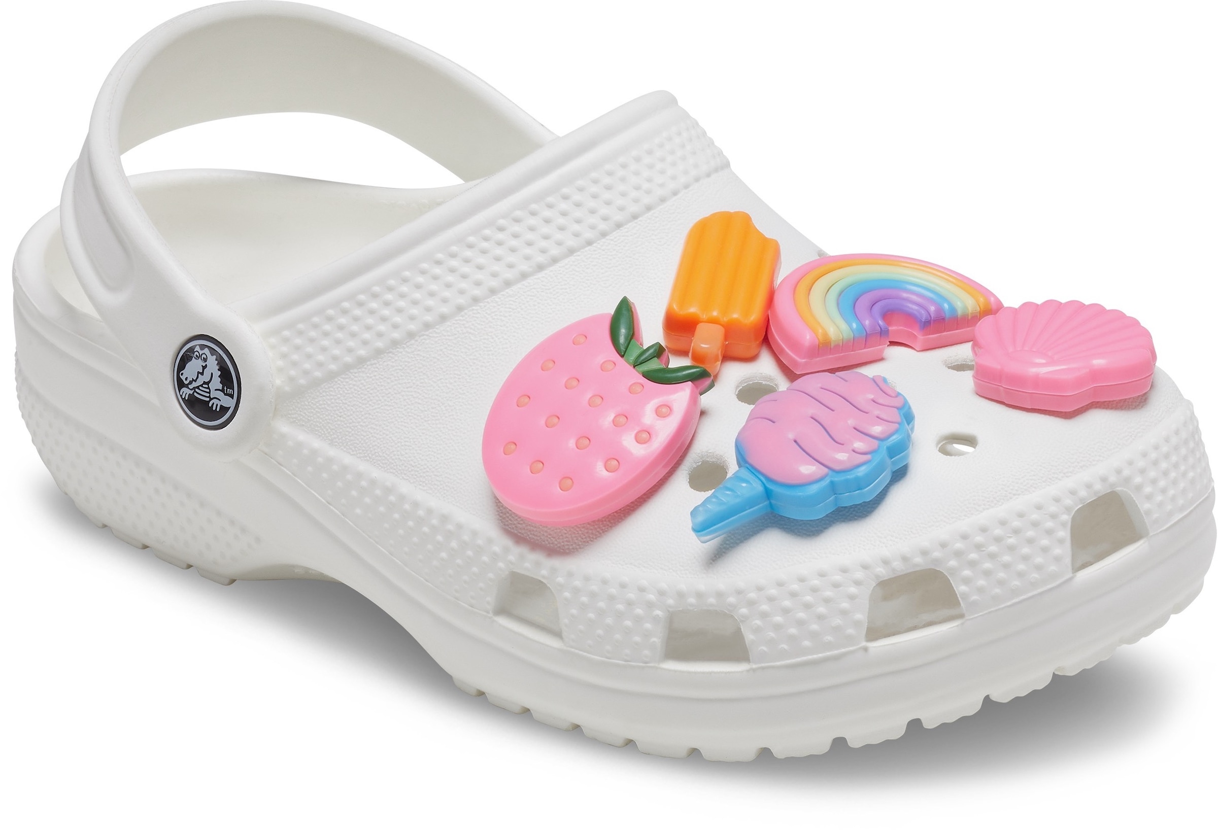 Crocs Schuhanstecker »Jibbitz™ Pastel Pool Party«, (Set, 5 tlg., Kein Spielzeug. Nicht für Kinder unter 3 Jahren geeignet), in Pastellfarben