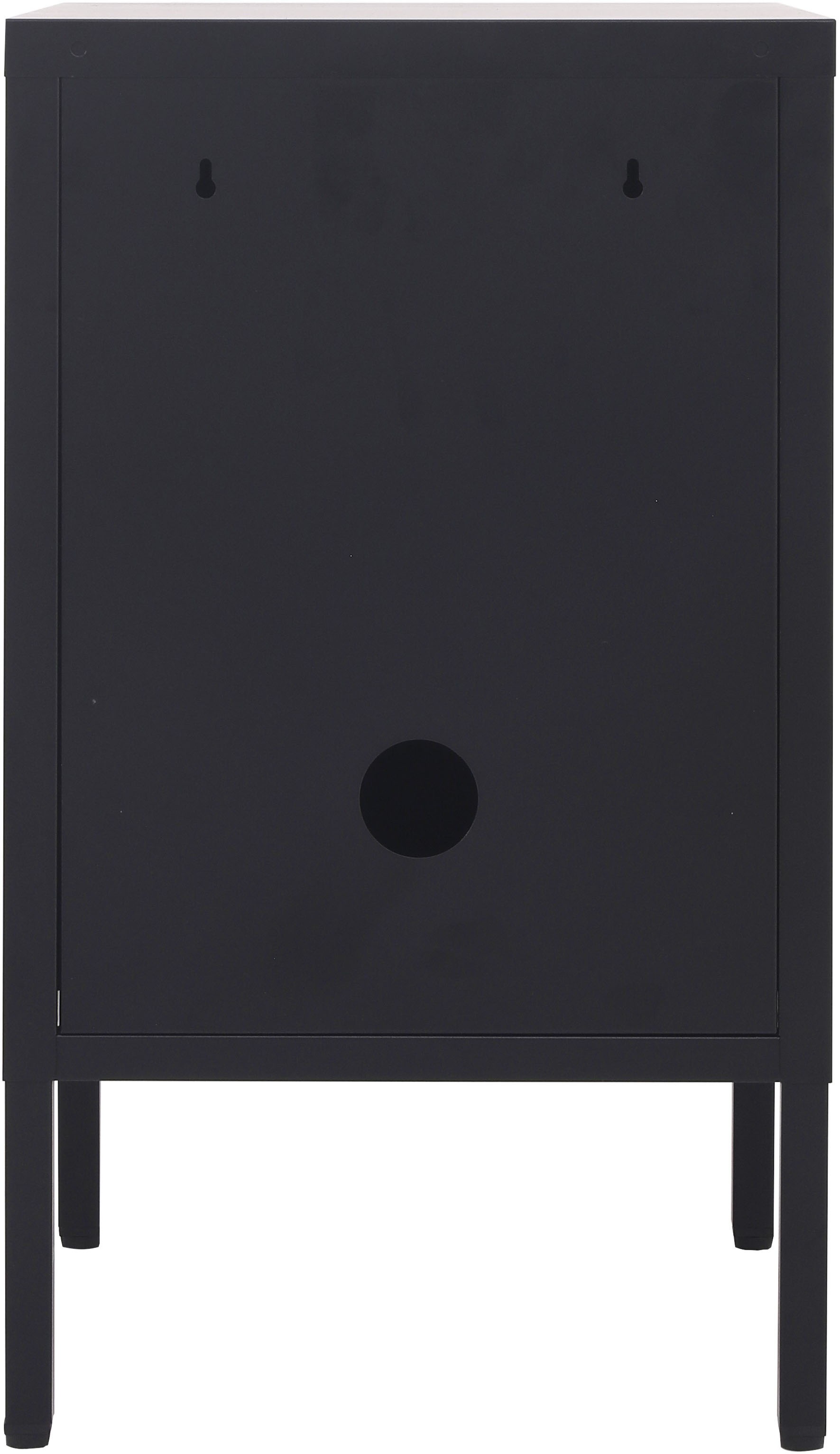 OTTO home Nachtkommode »Nachttisch Nachtkonsole Beistelltisch Metallschrank Siena« in 4 Farben aus Metall Stahlschrank Bestseller,  in der Höhe verstellbar, abschließbar