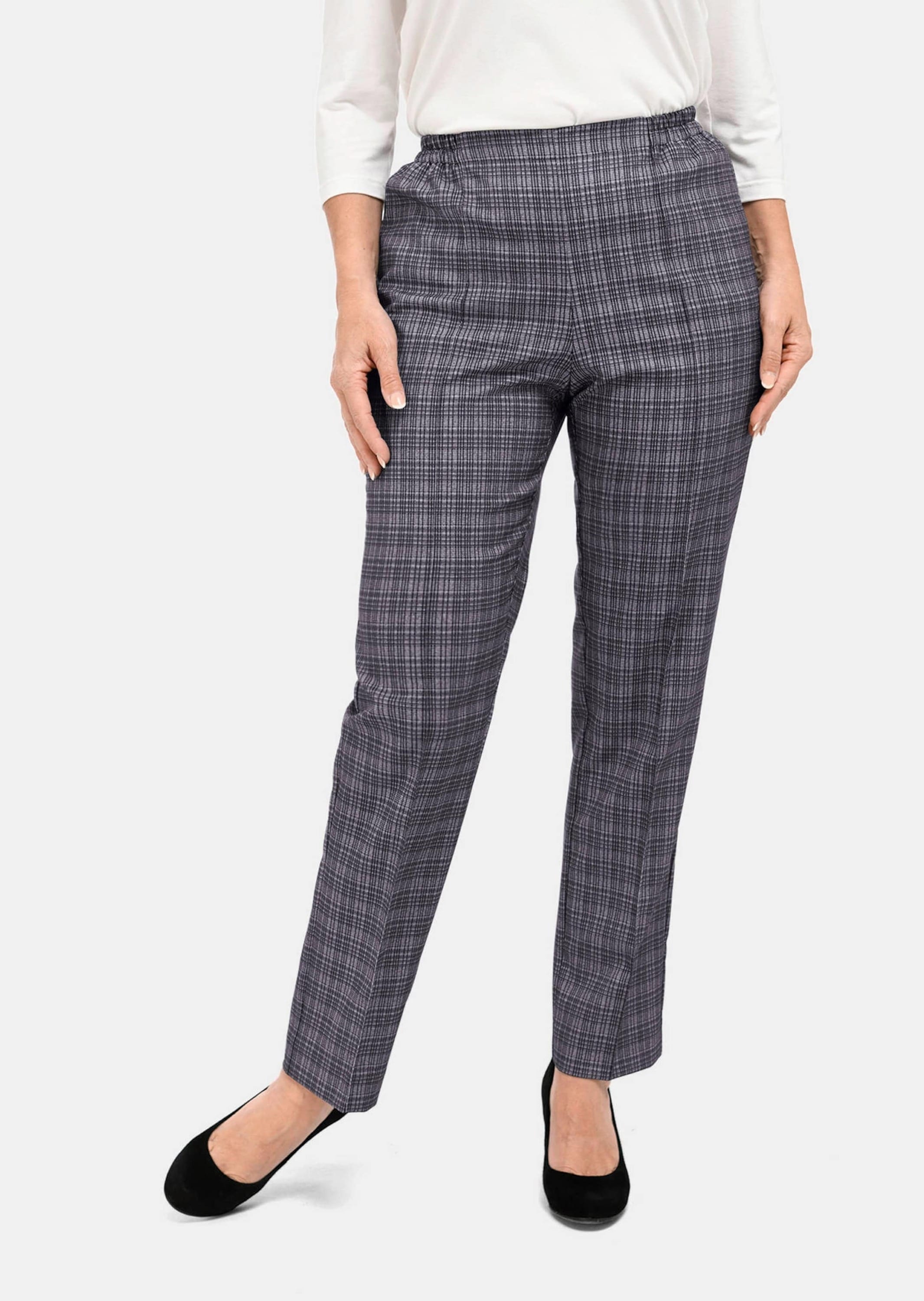 GOLDNER Schlupfhose »Karoschlupfhose Re-fresh Karoschlupfhose«
