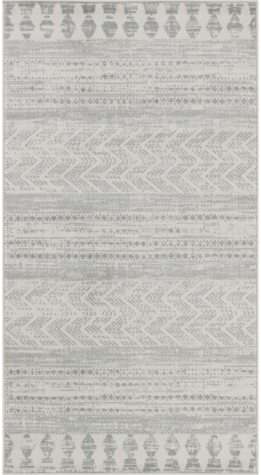 Livabliss Teppich »MYKONOS« rechteckig 8 mm Höhe Skandi Design, Modern Boho Kurzflor Wohnzimmerteppich, Schlafzimmer