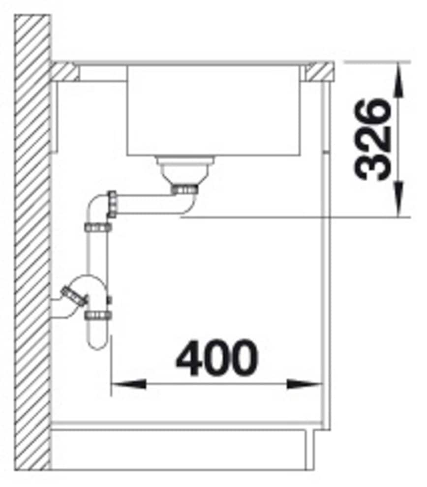 Blanco Granitspüle »DALAGO 5-F« 1 Stk. tlg. erhältlich in mehreren Farben