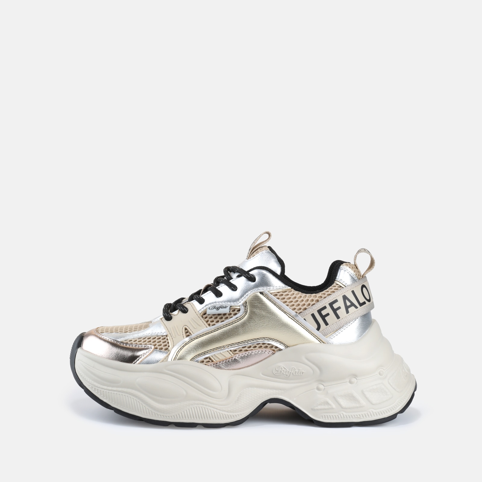 Buffalo Plateausneaker »YUNO«  Chunky-Sneaker, Schnürschuh, Leichtgewicht mit Memory Foam-Innensohle
