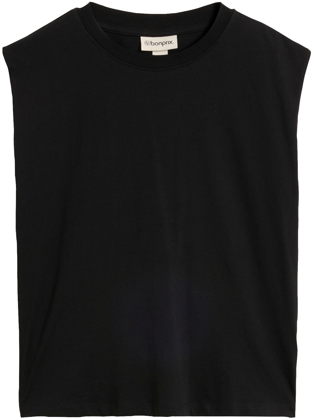 bonprix Oversize-Shirt lässiger Oversize-Schnitt, verstärkte Schulter, ärmellos