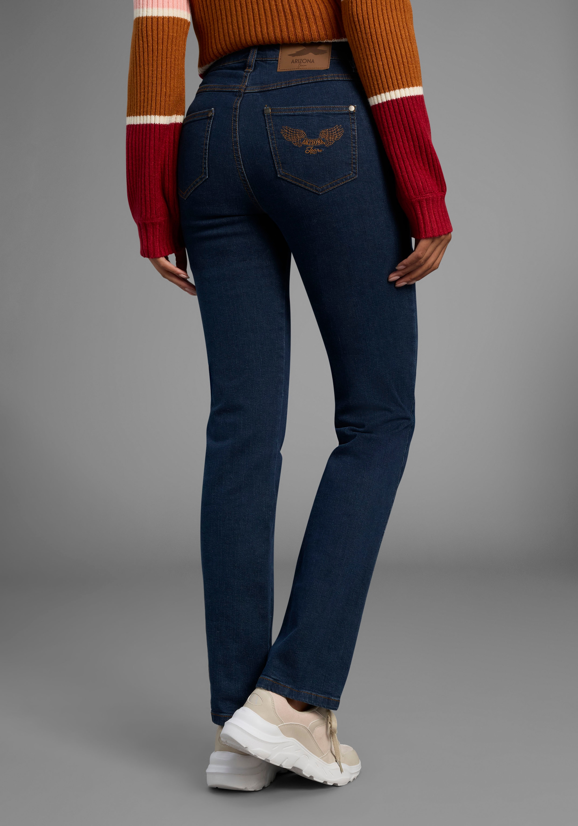 Arizona Gerade Jeans »Comfort-Fit«, High Waist
