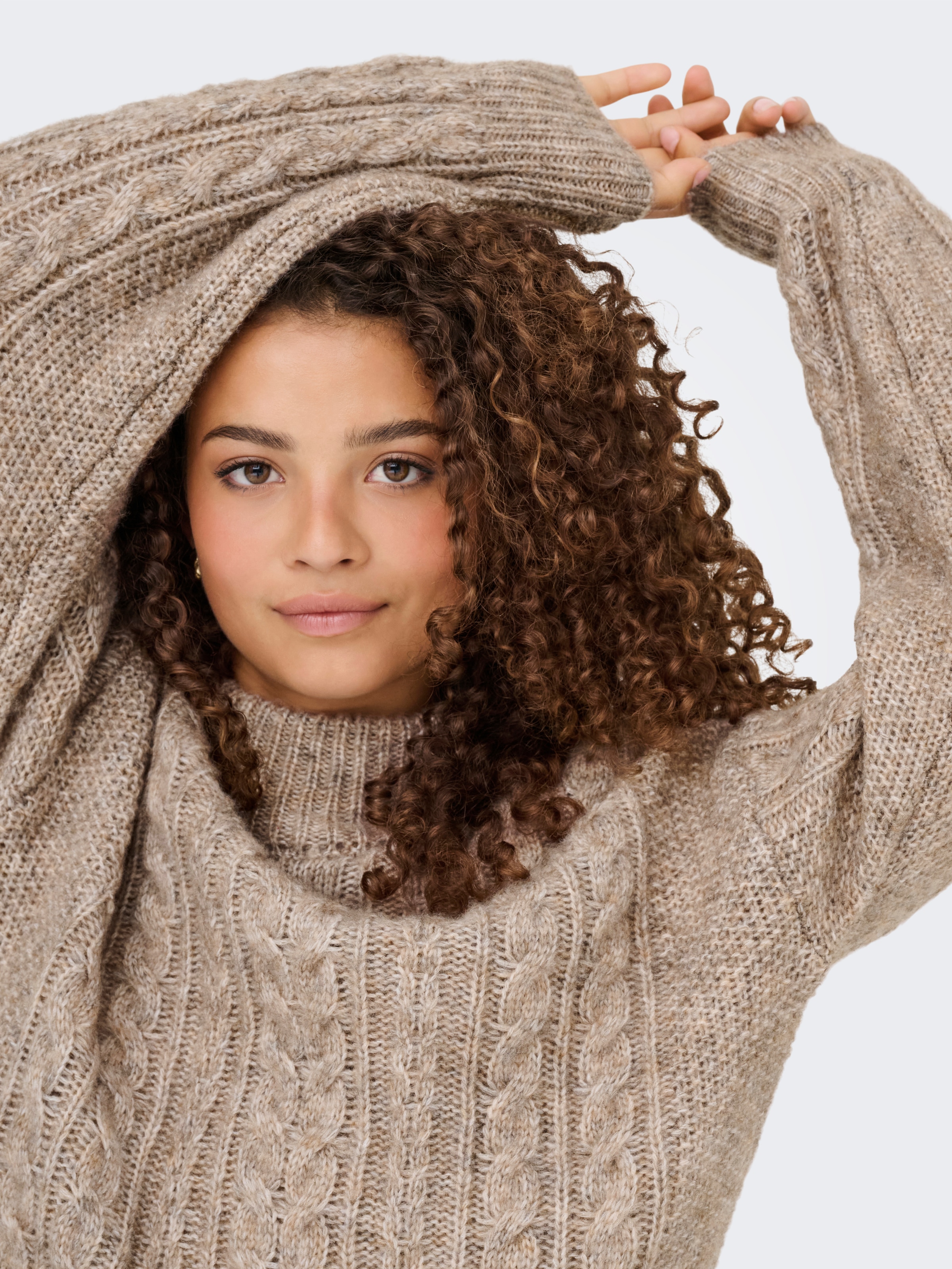 ONLY Stehkragenpullover »ONLIDA LIFE LS HIGH NECK KNT«