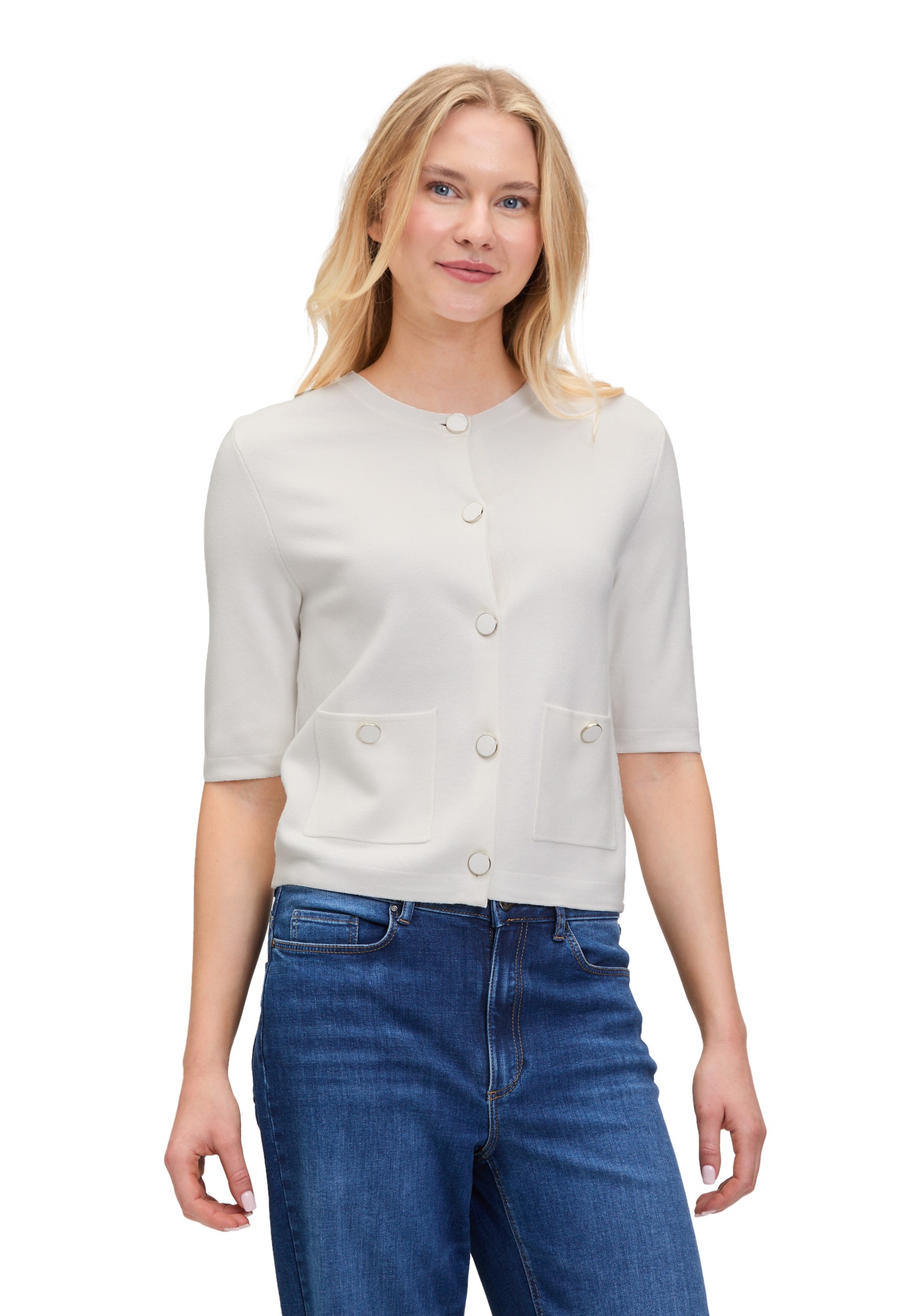 Betty&Co Cardigan »Strick-Cardigan mit Knopfleiste«