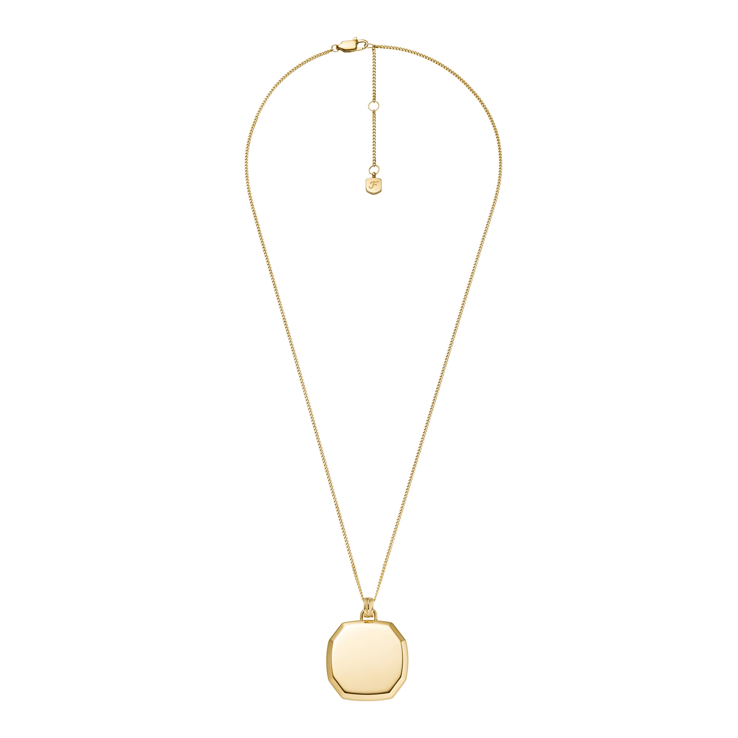 Fossil Kette mit Anhänger »Schmuck Geschenk Edelstahl HARLOW«