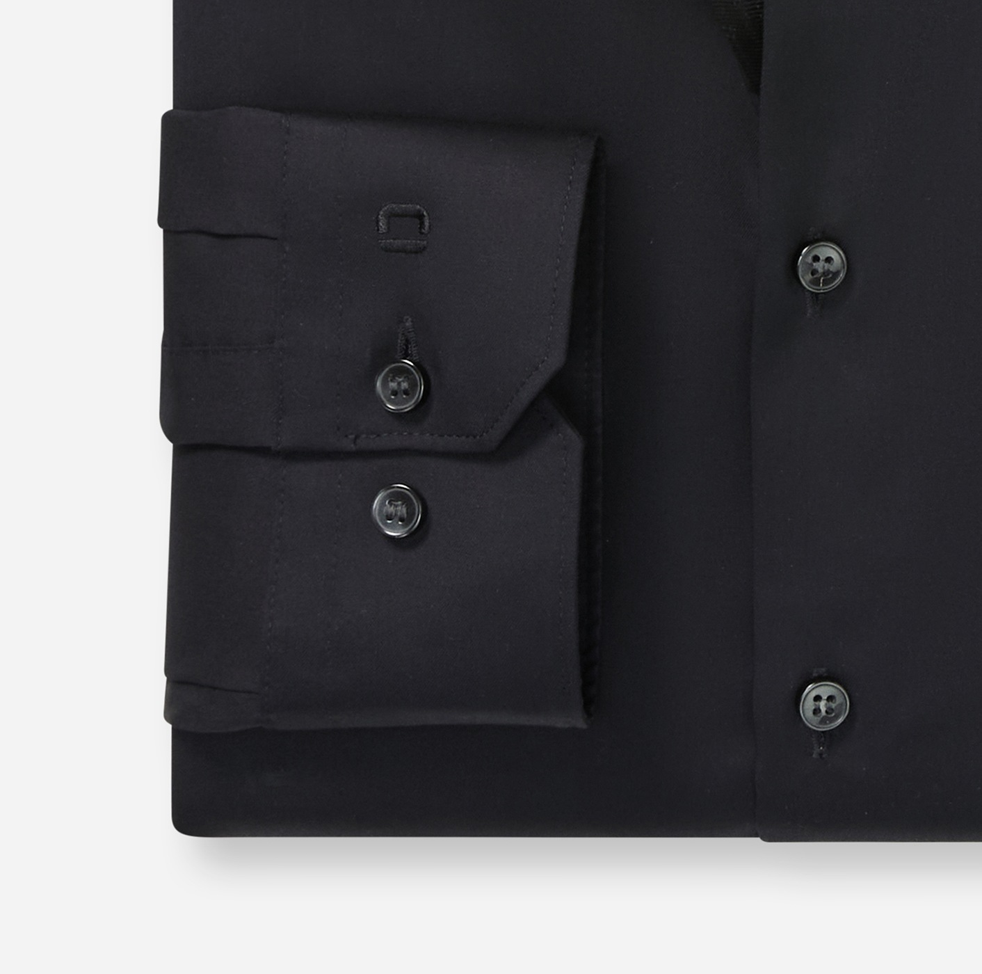 OLYMP Langarmhemd »No. Six« Businesshemd, super slim, Royal-Kentkragen, unifarben