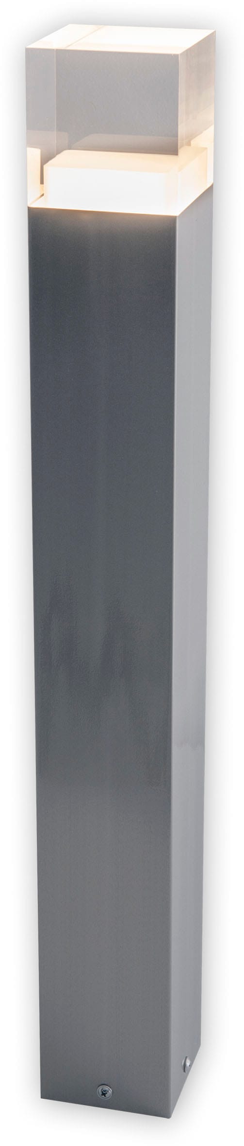blank/opal 15x Außen-Stehlampe 1 bei OTTO »Leah«, Edelstahl/Kunststoff IP44 metall incl. näve bestellen online LED in warmweiß flammig-flammig, LED