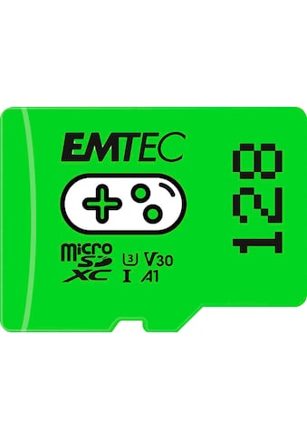 EMTEC Speicherkarte »Gaming microSD 128GB«, (UHS Class 1 100 MB/s Lesegeschwindigkeit) kaufen