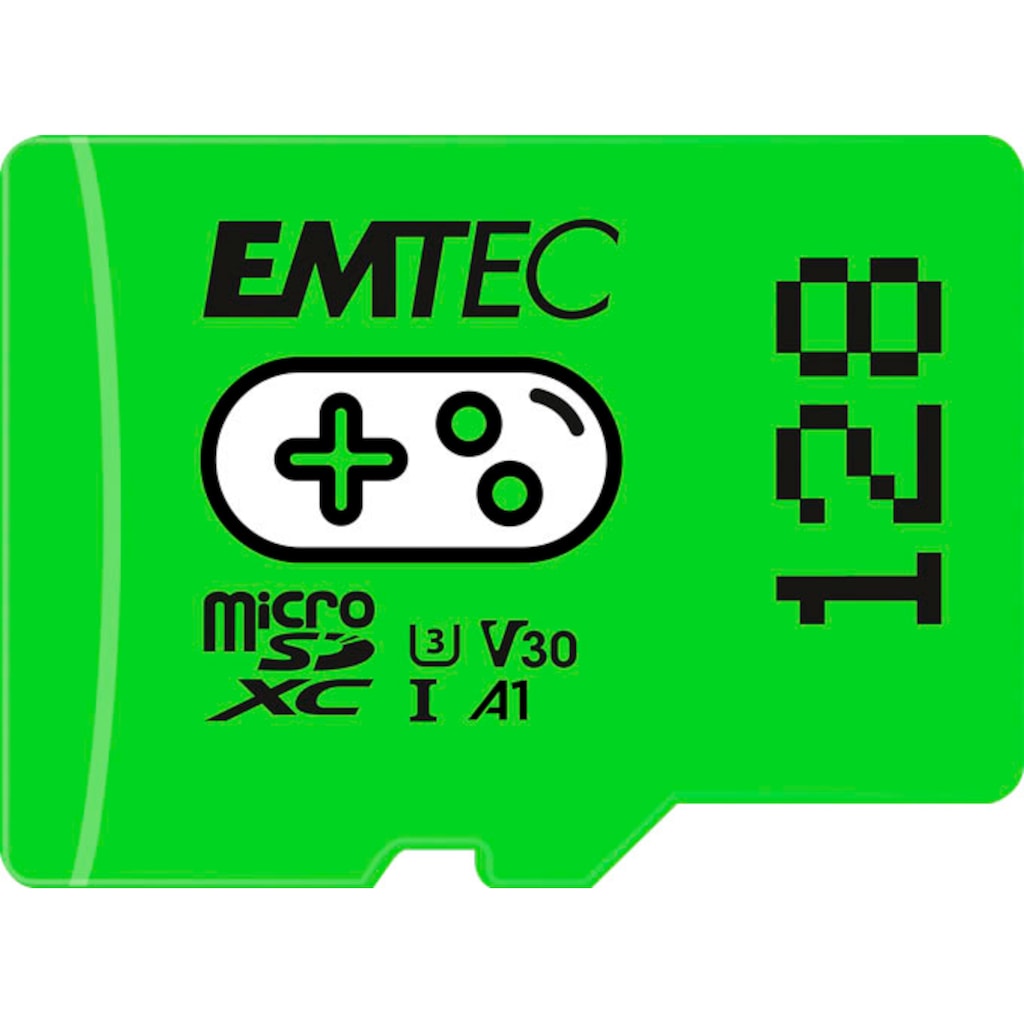 EMTEC Speicherkarte »Gaming microSD 128GB«, (UHS Class 1 100 MB/s Lesegeschwindigkeit)