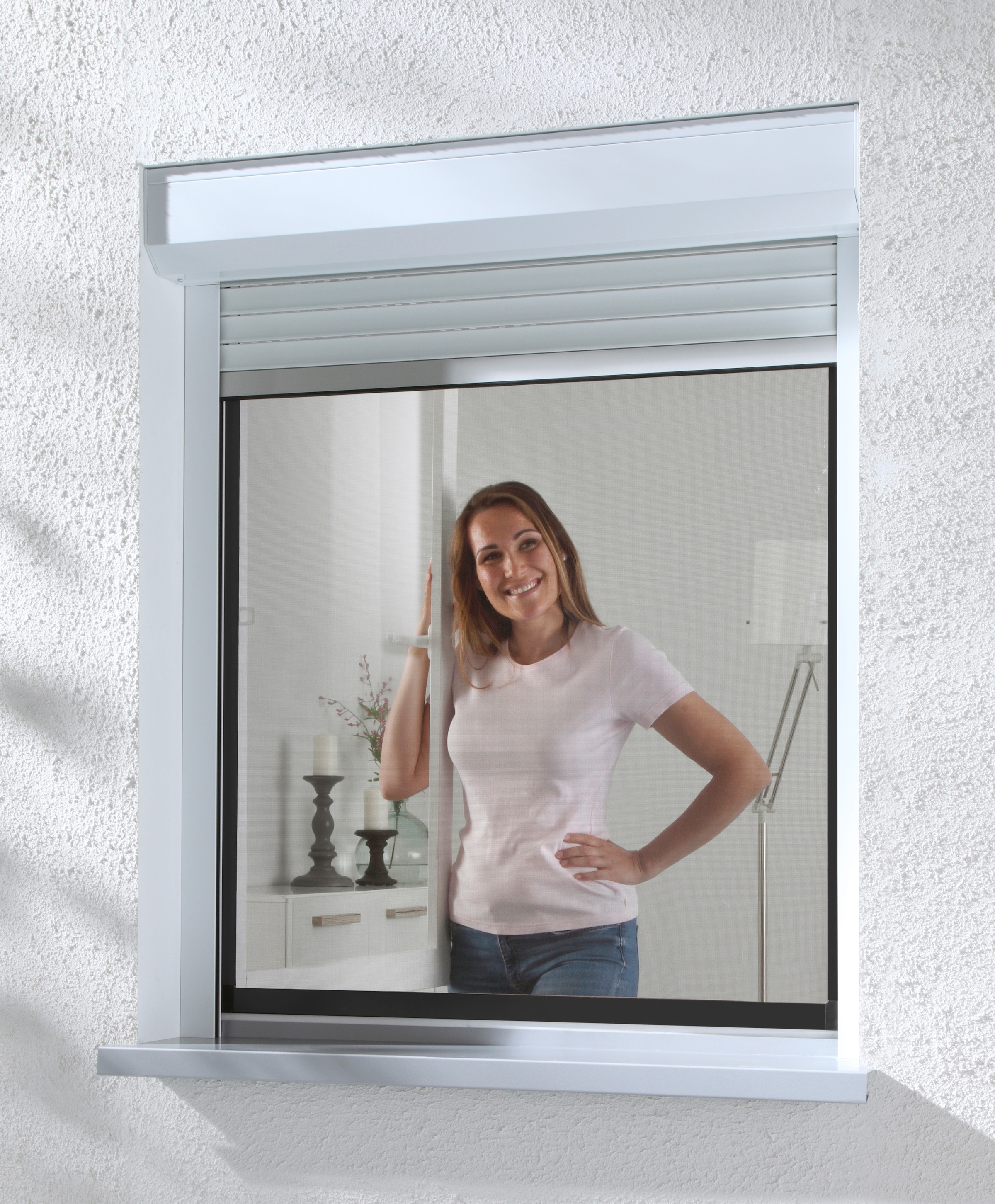 hecht international Insektenschutz-Fensterrahmen »COMPACT«