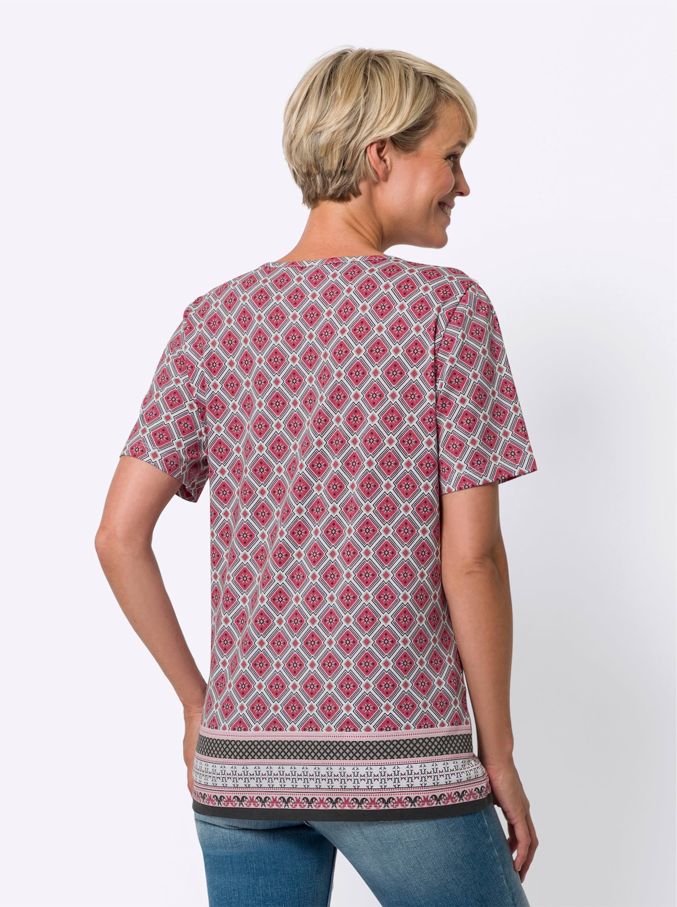 Classic Basics Kurzarmshirt »Rundhals-Shirt«, (1 tlg.)