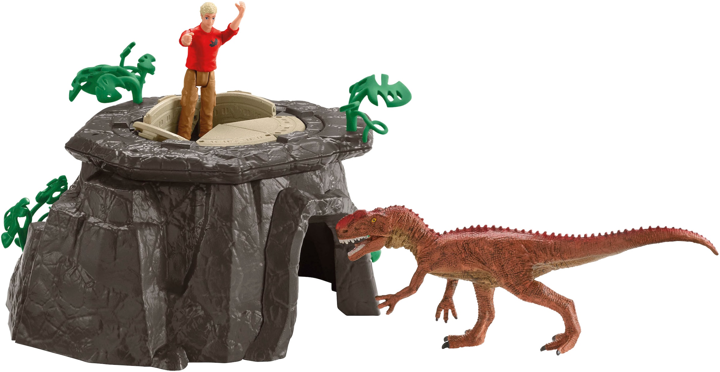 Schleich® Spielwelt »DINOSAURS, Dino Tempel-Eroberung Mega-Set (42656)«