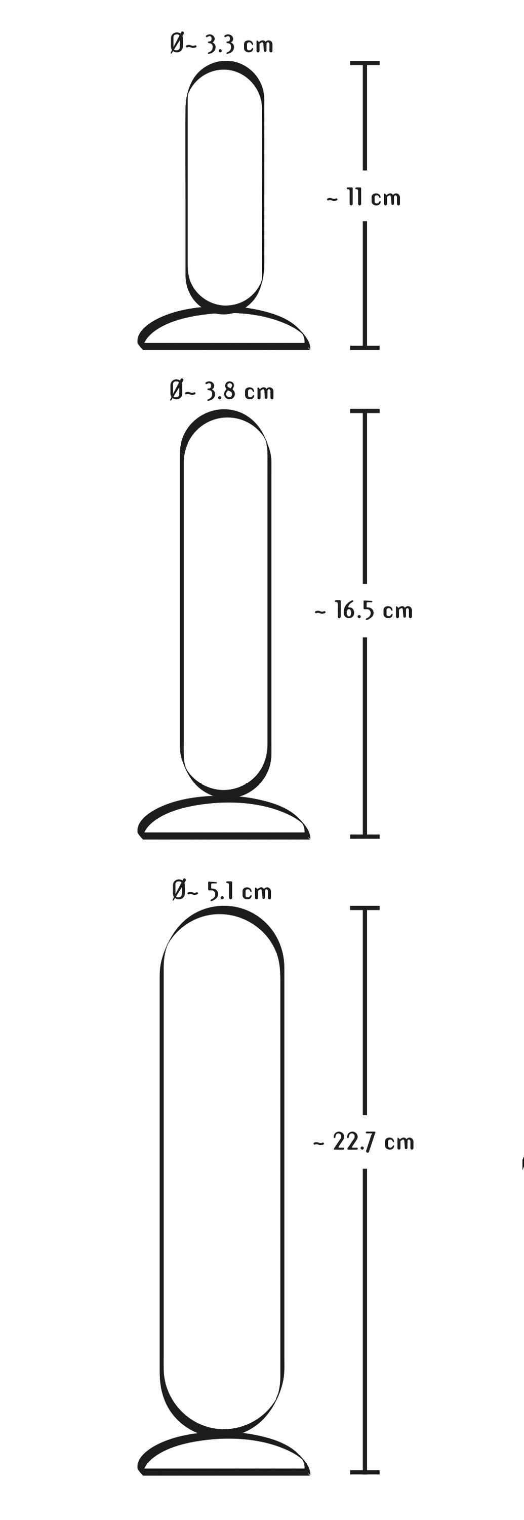 You2Toys Anal-Stimulator »Toy Set Anal-Training-Set Dildos« ()