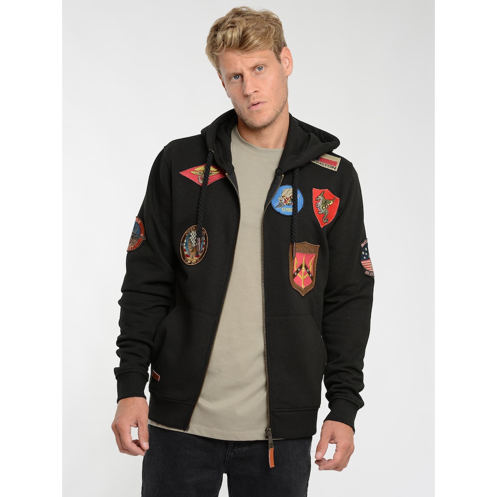 TOP GUN Sweatjacke »Sweatjacke TG20191057«