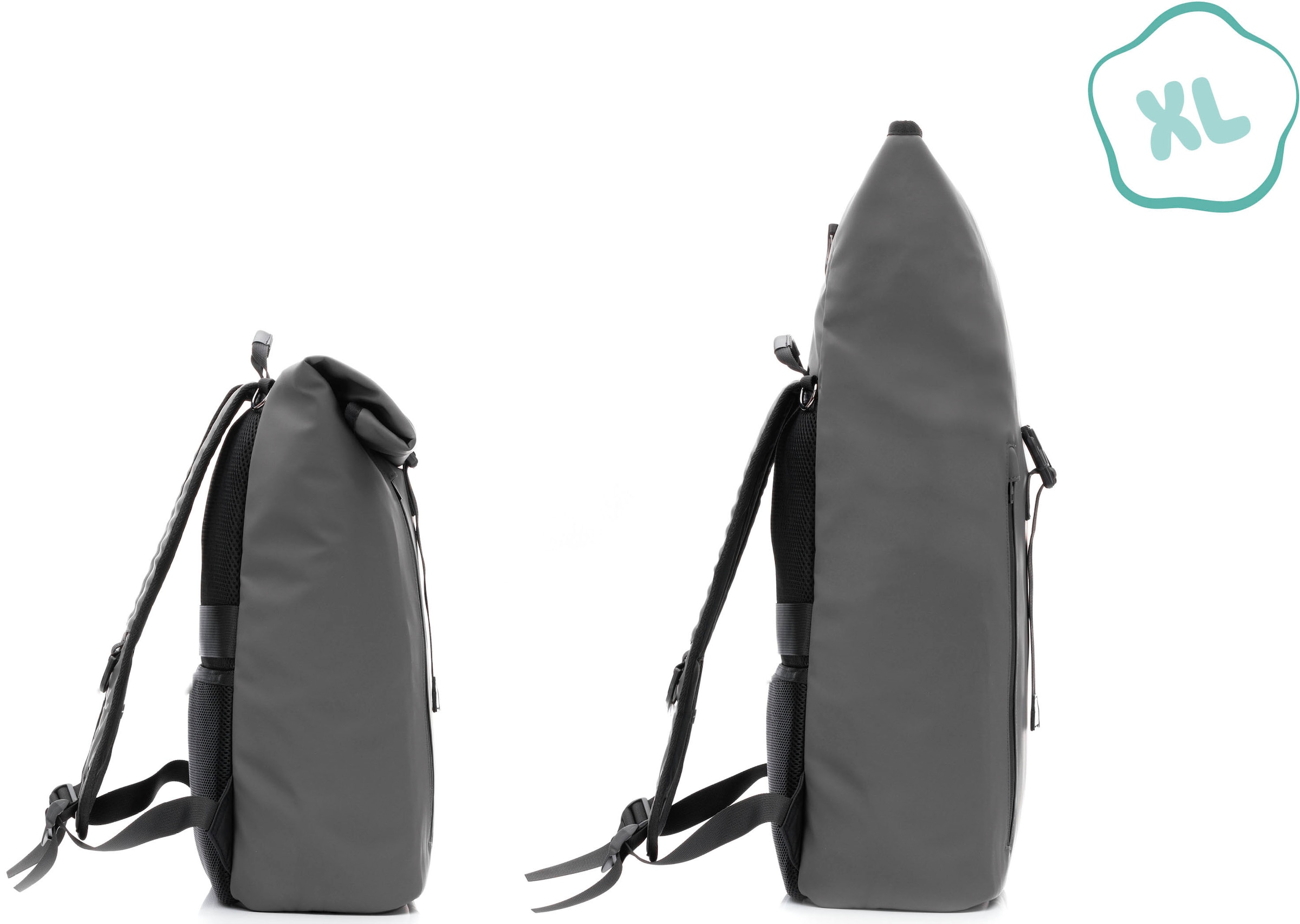 Fillikid Wickelrucksack »Oslo, grau«