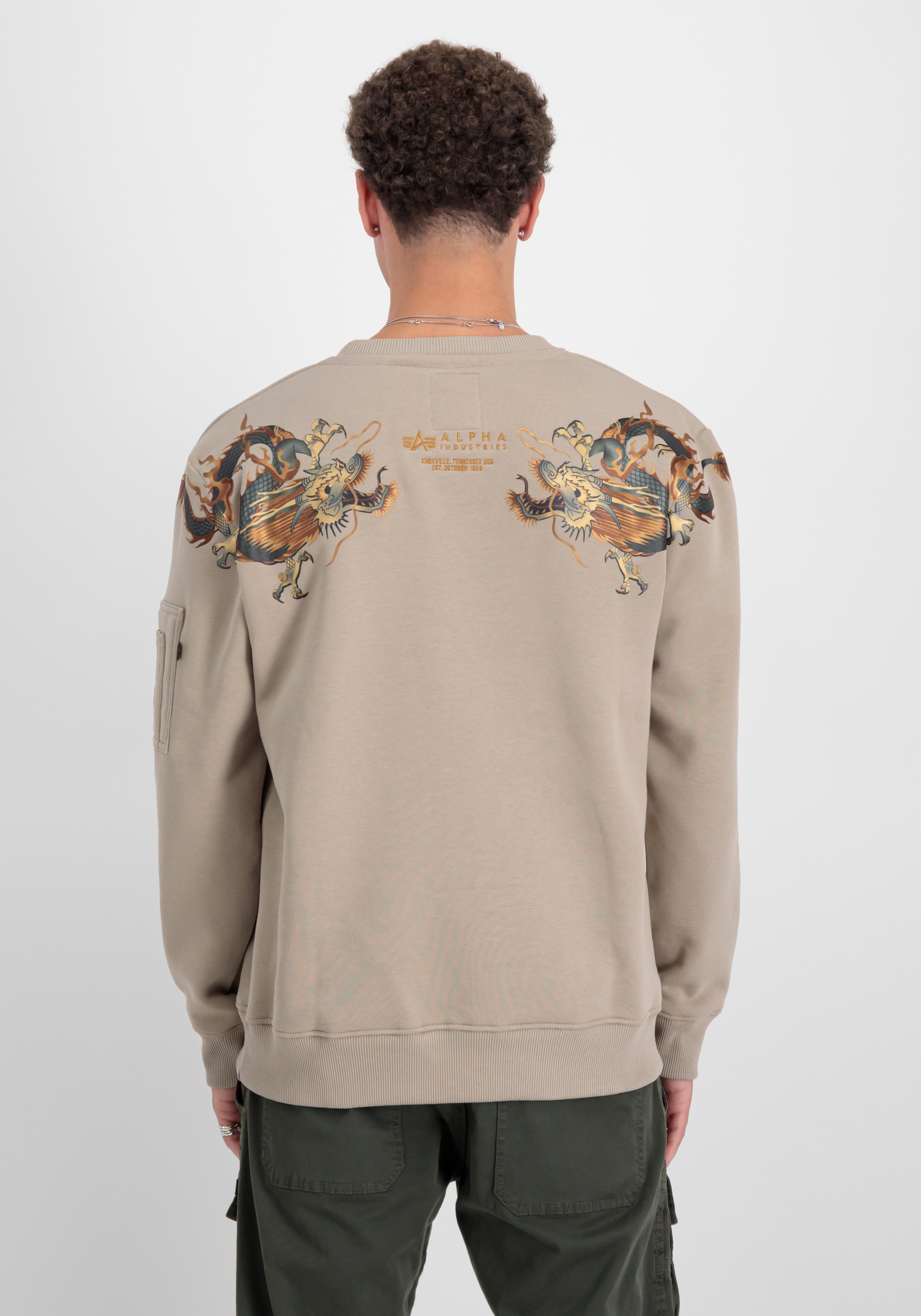 Alpha Industries Sweater »Dragon EMB Sweatshirt«