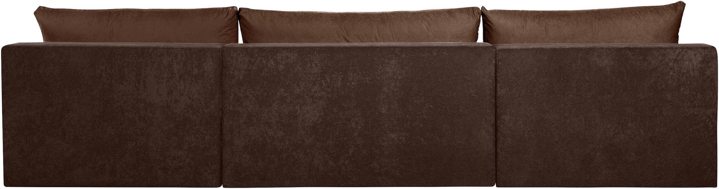 COLLECTION AB Wohnlandschaft »Josy, Breite 307 cm«, 2 extra breiten Ottomanen, mit großer Sitz- und Liegefläche