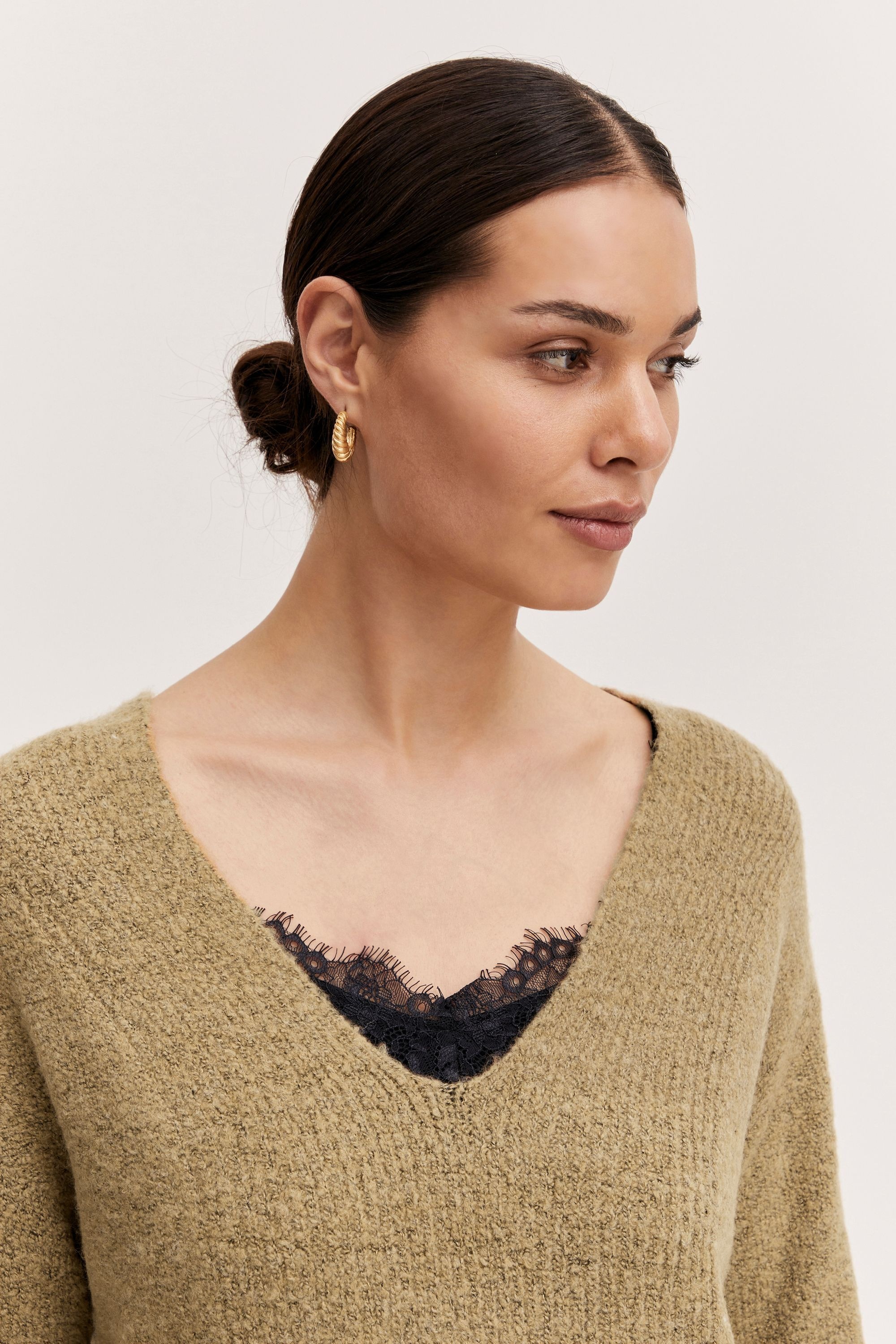 b.young Strickfleece-Pullover »Strickpullover BYMirelle«