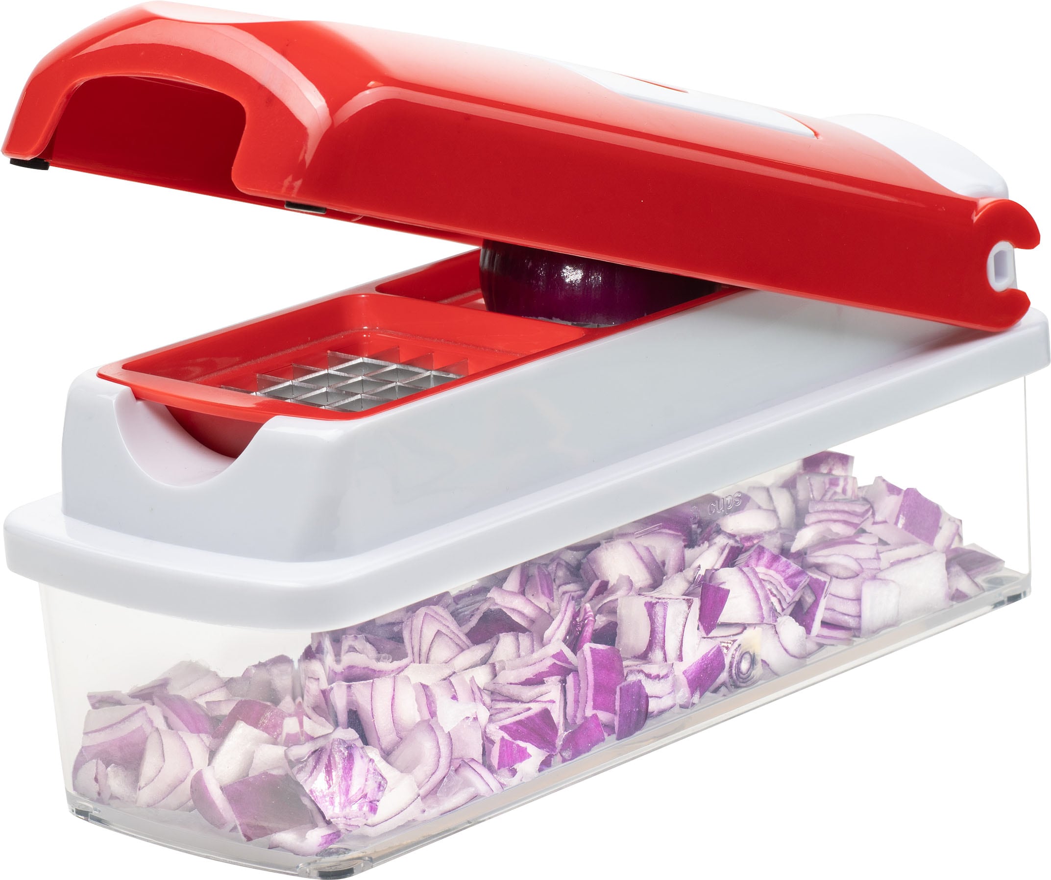 Genius Gemüseschneider »Nicer Dicer Smart, inkl. Julietti, Set 16-tlg.« Würfel, Stifte, Scheiben, Streifen, Viertel und Gehobeltes!