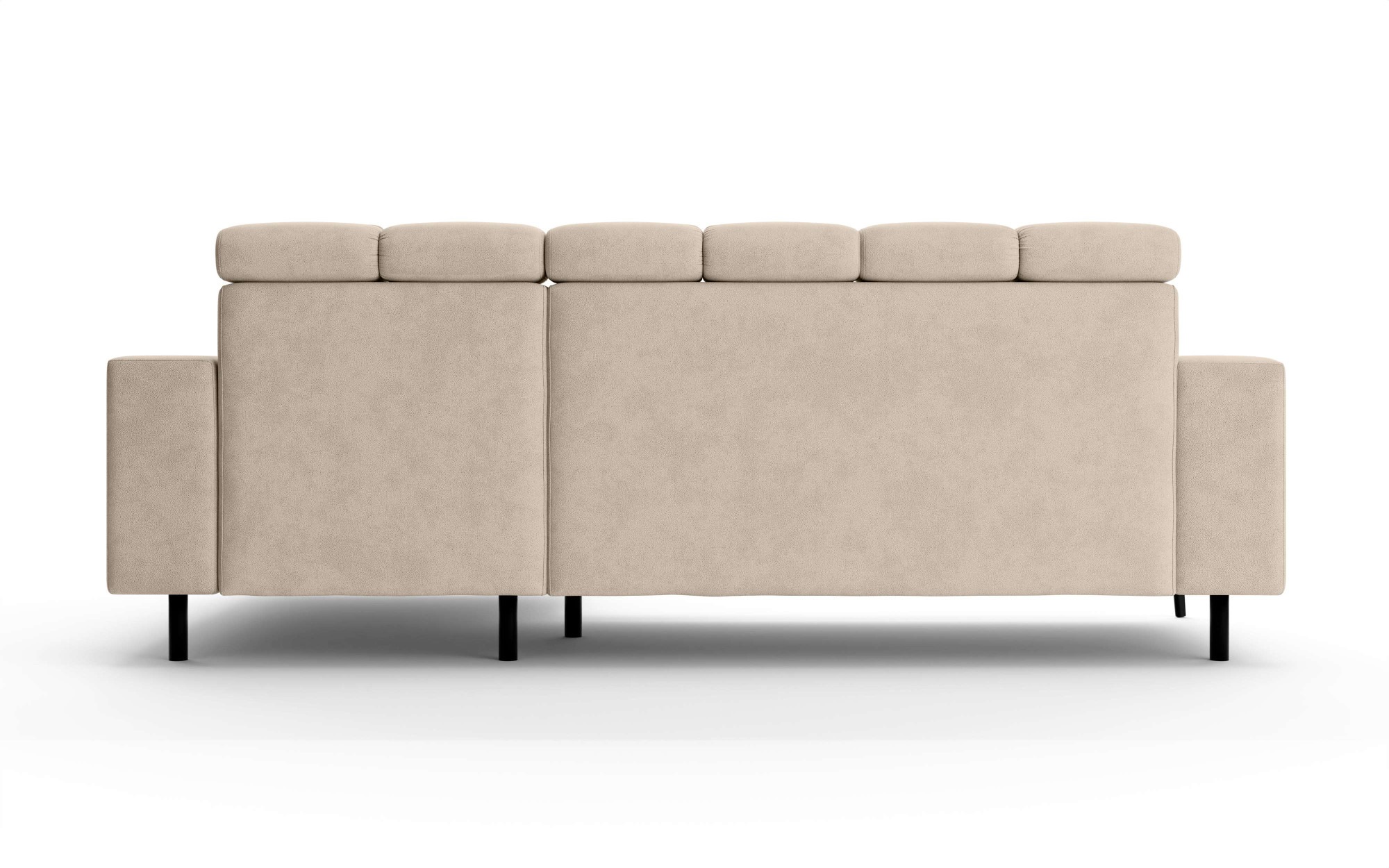 INOSIGN Ecksofa »CAZIE, Designsofa, L-Form, trendige Bubble-Optik,«, L-Form mit Wellenunterfederung, Recamiere rechts/links bestellbar