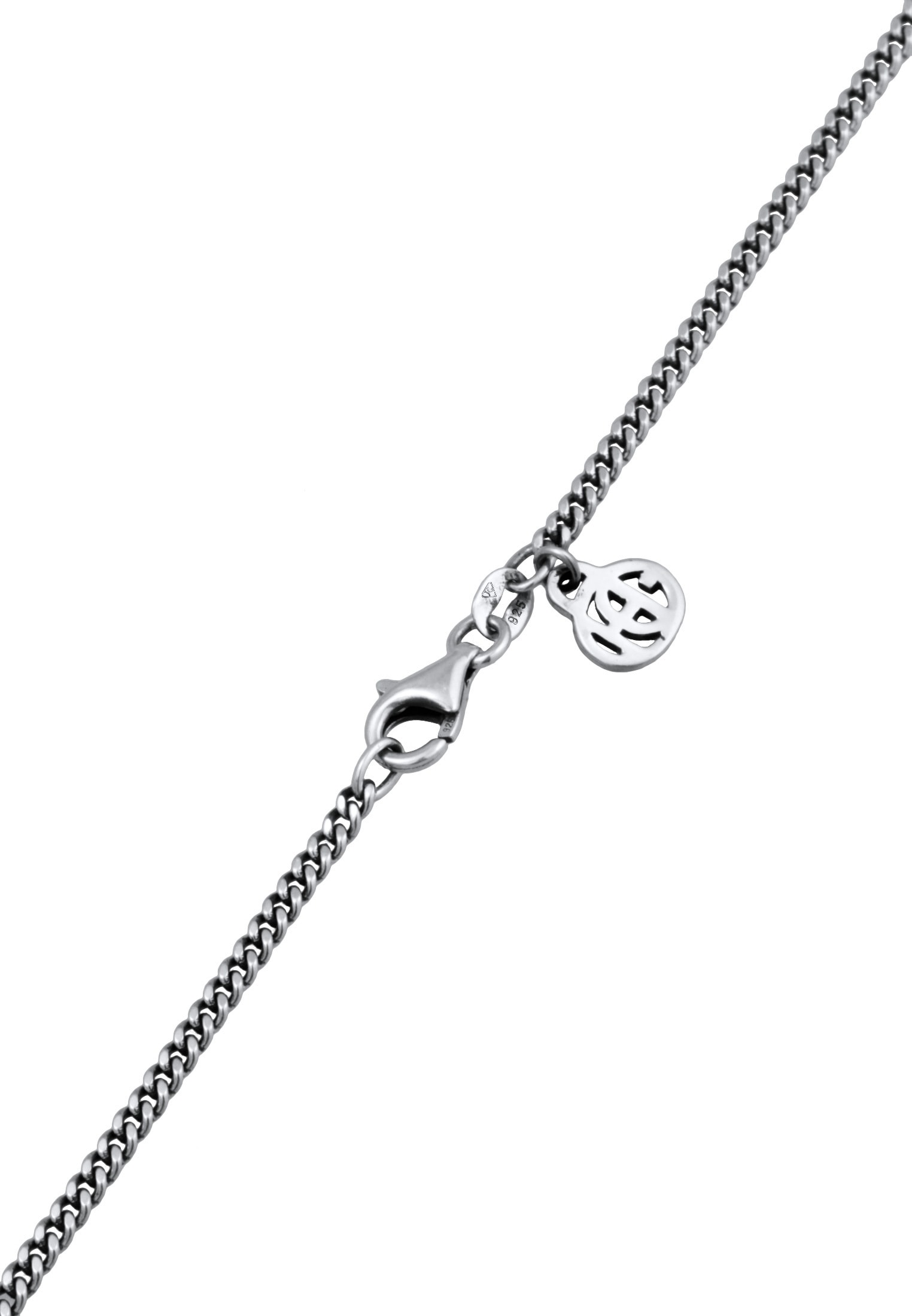 HAZE & GLORY Kette mit Anhänger »Halskette Palmen Onyx Schwarz 925 Sterling Silber - Black Palm«