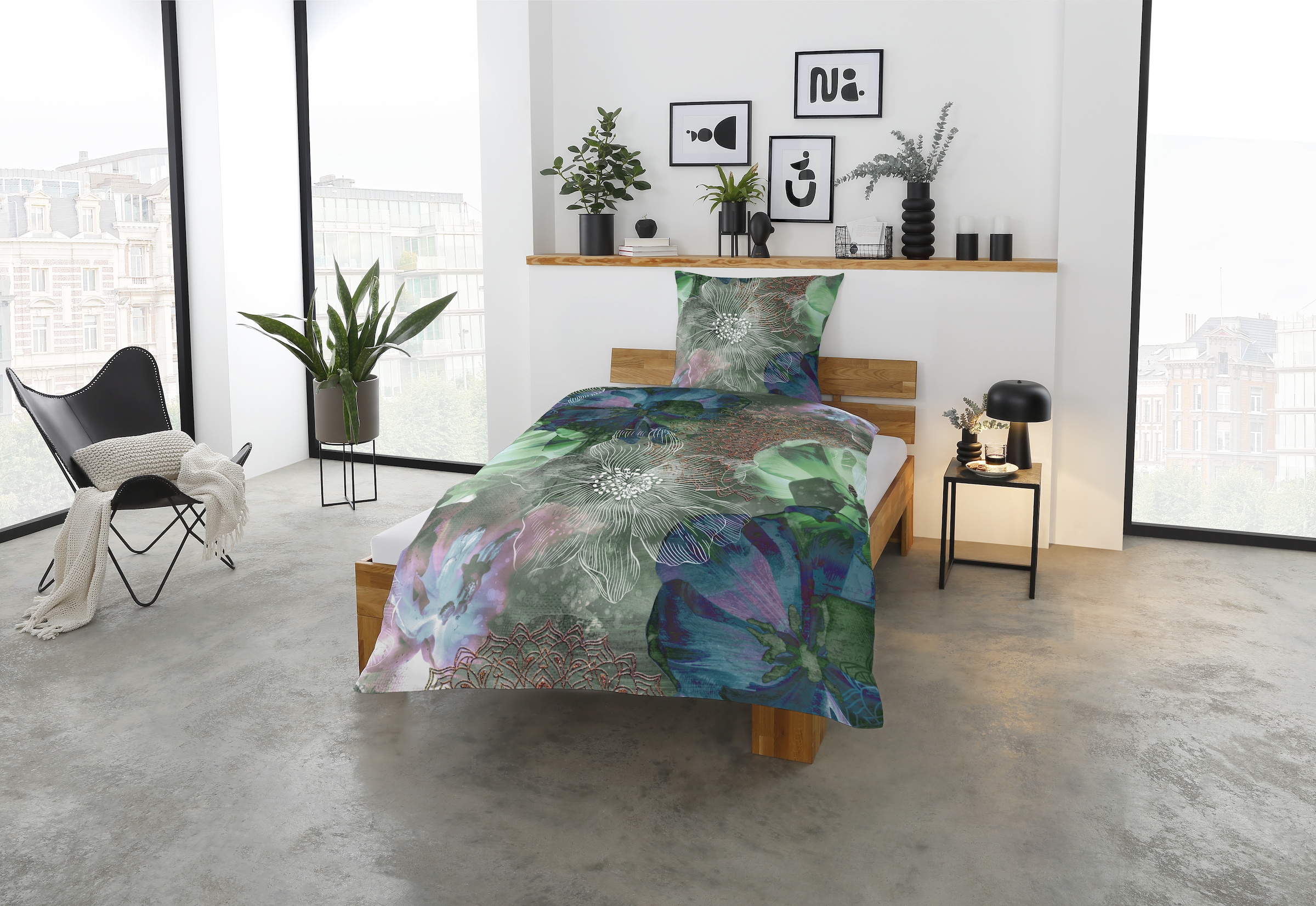CASATEX Bettwäsche »Freda«, (2 tlg.), luxuriöses Design