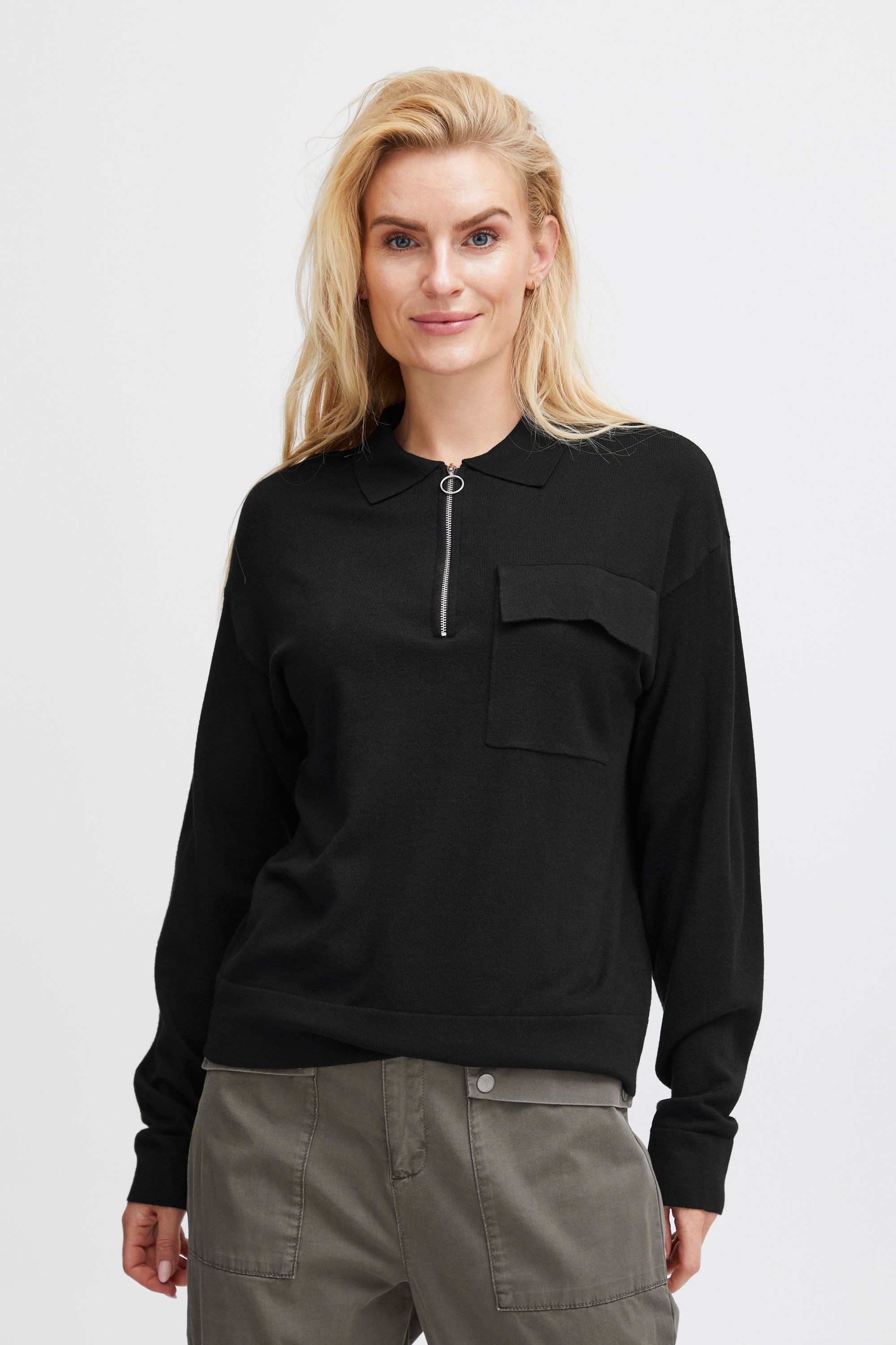 Pulz Jeans Strickfleece-Pullover »Strickpullover PZSara«