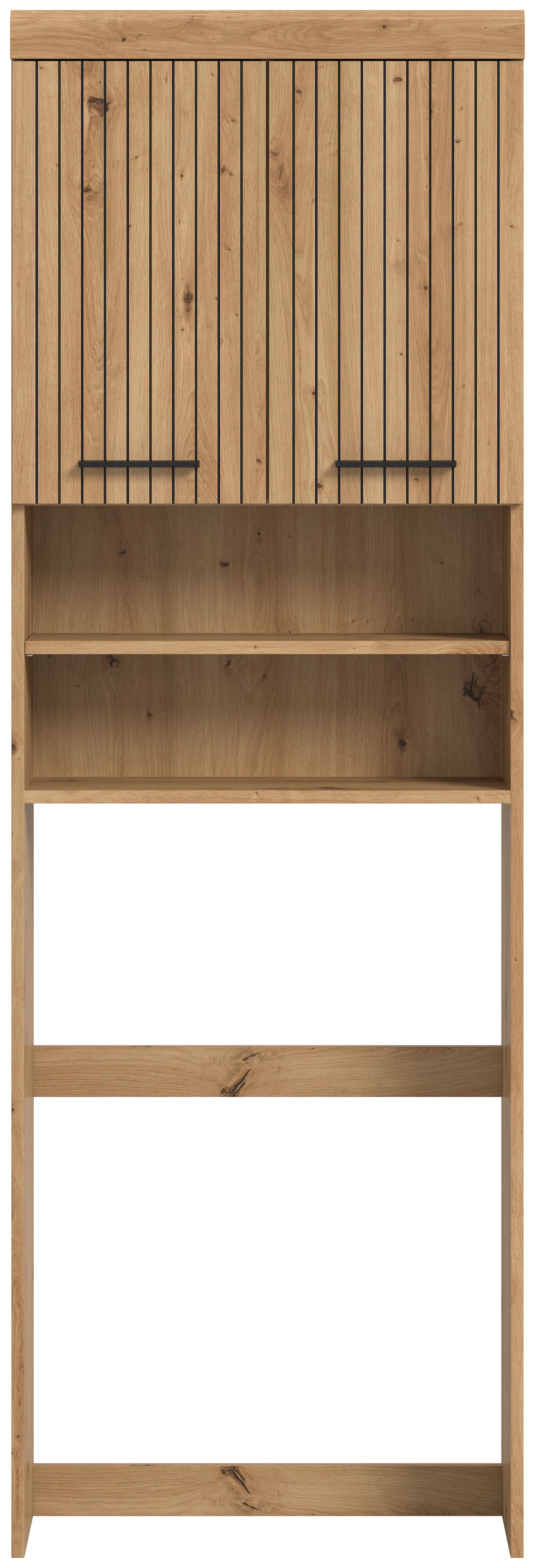 welltime Waschmaschinenumbauschrank »SIENA, Breite 63cm, für Waschmaschine & Trockner, 2 Türen, MDF-Front« TOPSELLER!,  in verschiedenen Farben, Überbauschrank, Umbauschrank, Badschrank