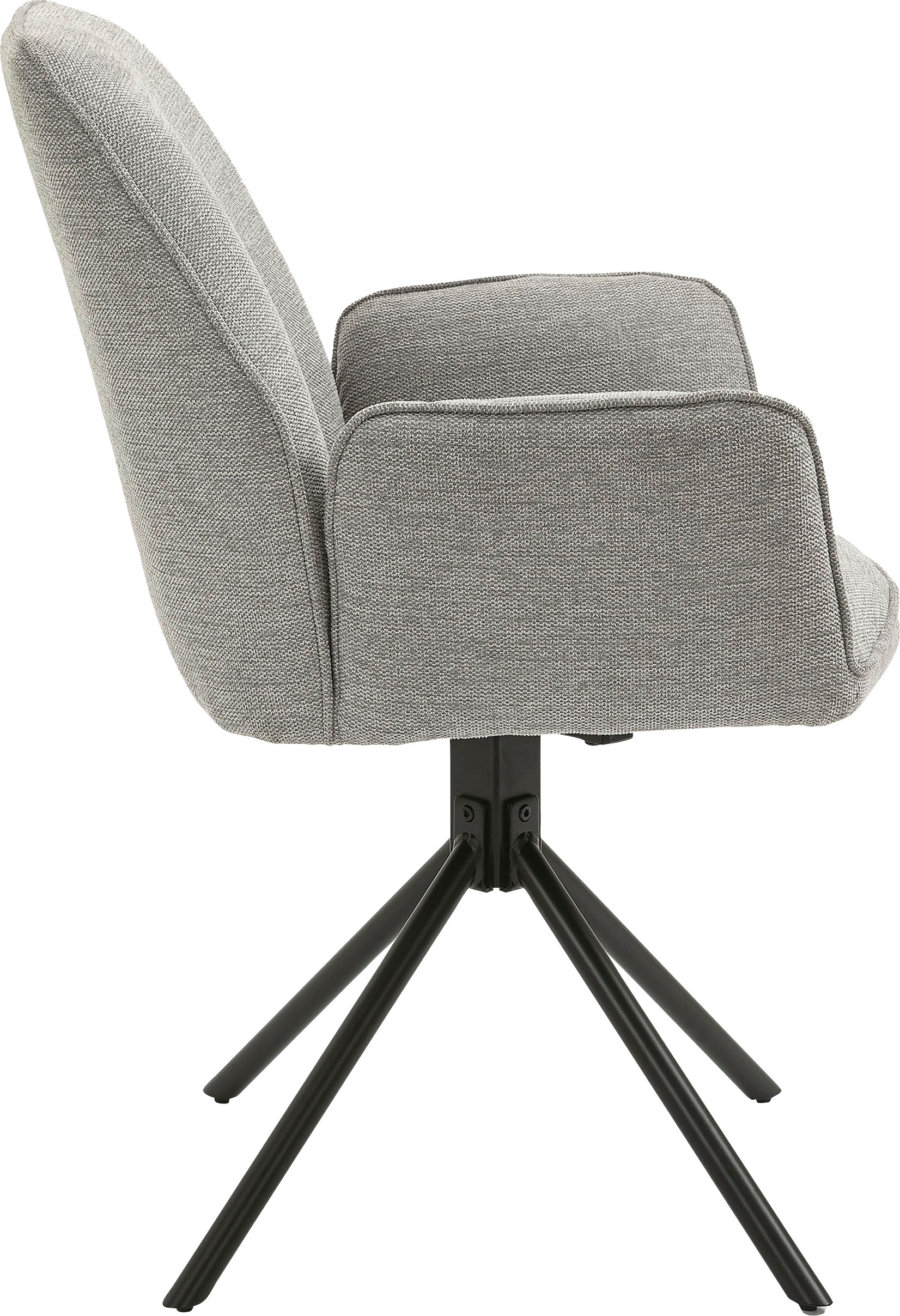 byLIVING Esszimmerstuhl »Blair«, (Set), 2 St., Webstoff, 2er-Set, 360 Grad drehbar, gemütlicher Sessel, verschiedenen Stoffe