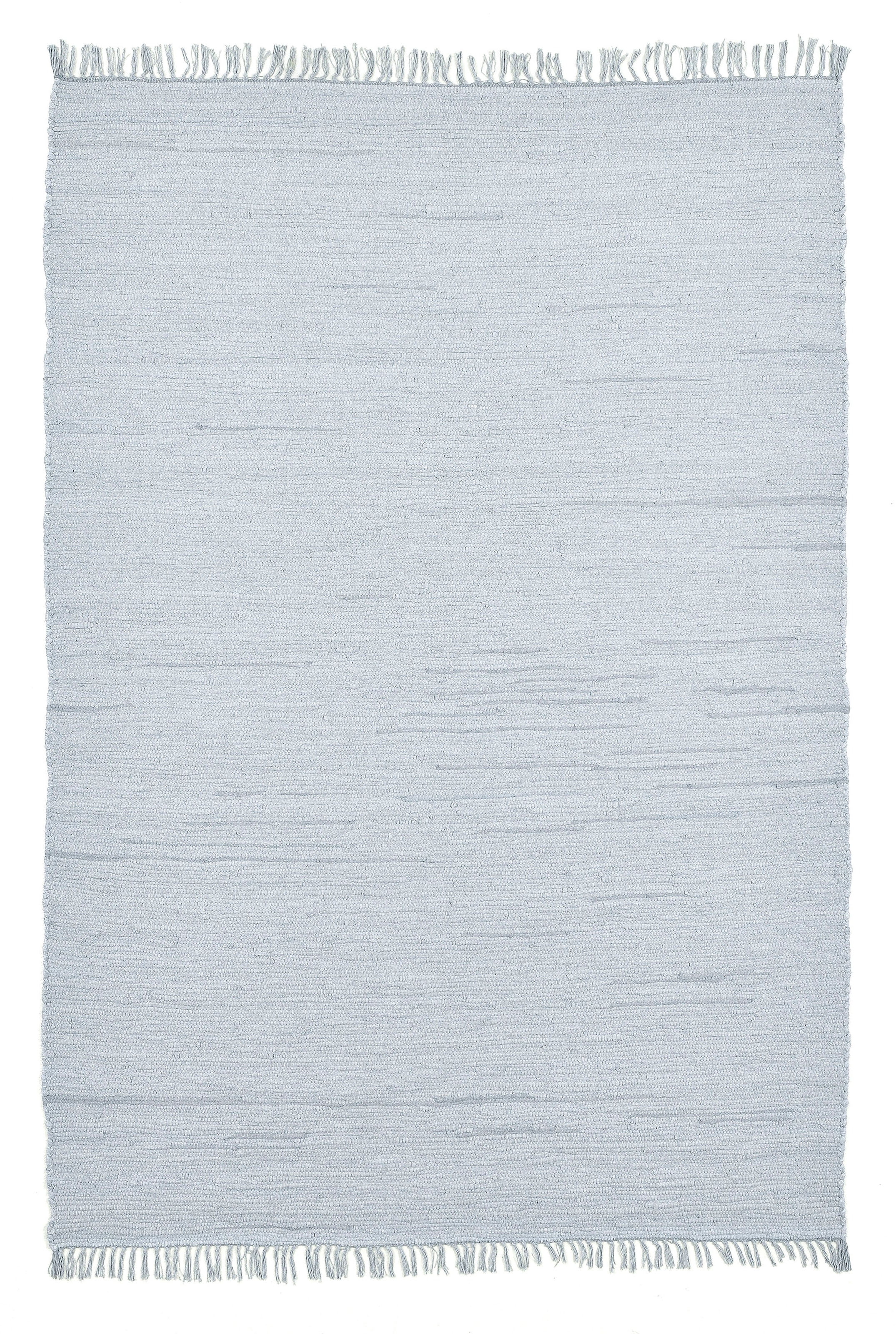 THEKO Teppich »Happy Cotton«, rechteckig, bei Handweb Fransen mit Teppich, Flachgewebe, Baumwolle, OTTO reine online handgewebt