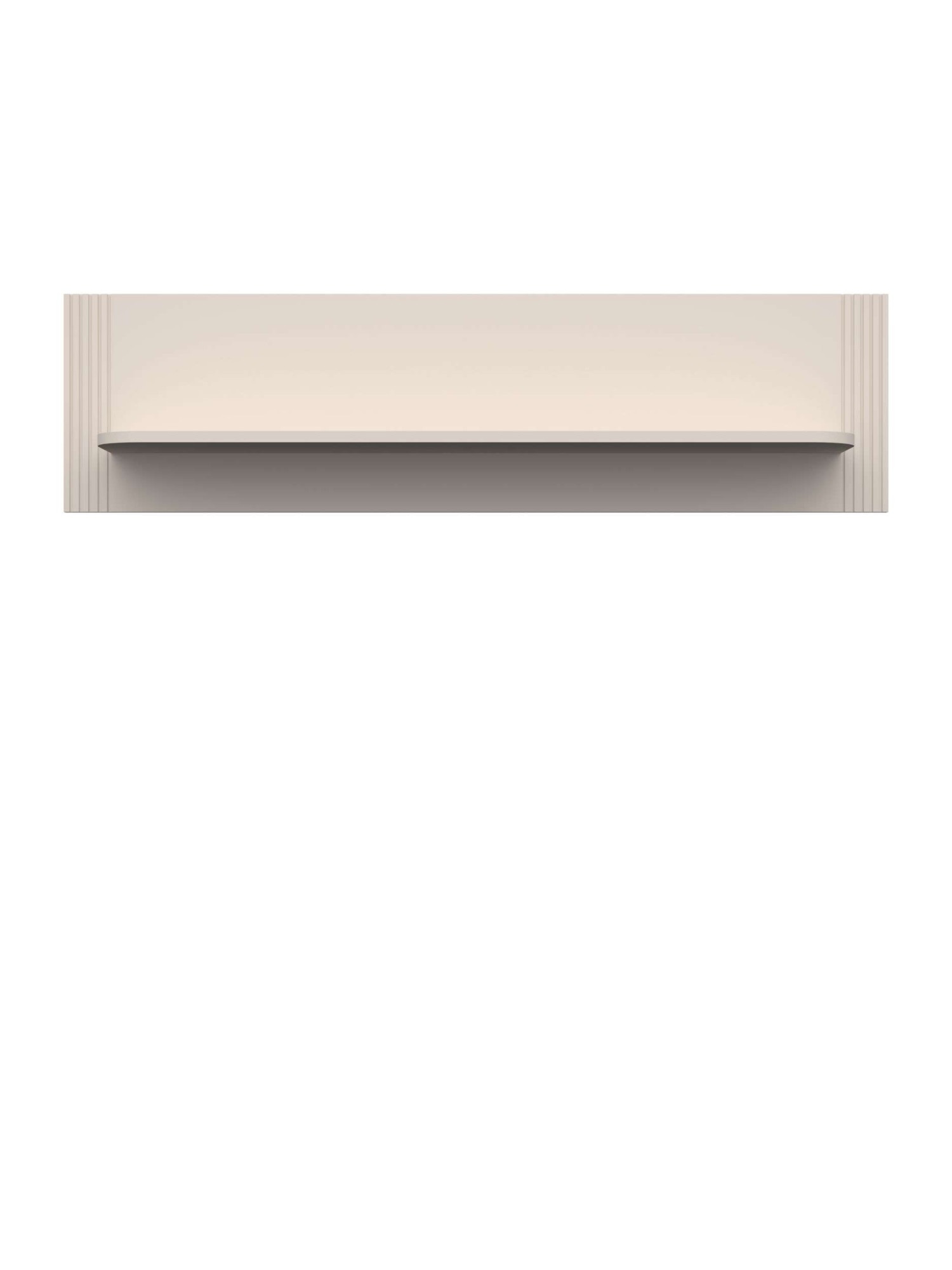 OTTO home Wandregal »Rondo Schwebendes Regal, Wandkonsole, Wandboard« UV lackiert, Ablageboden, Wandmontiert,  Breite 140 cm
