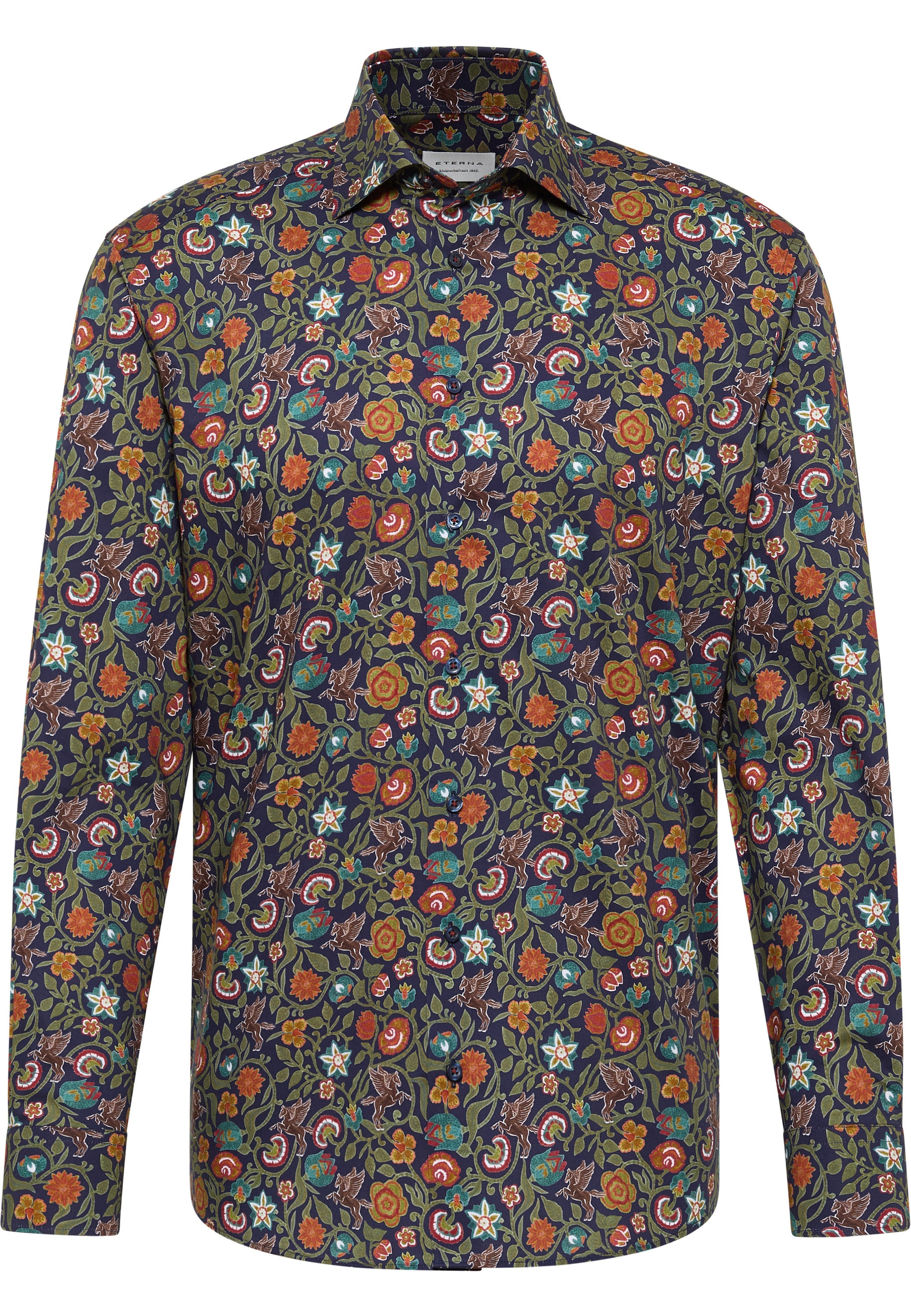 Eterna Langarmhemd »COMFORT FIT«, NON IRON (bügelfrei)