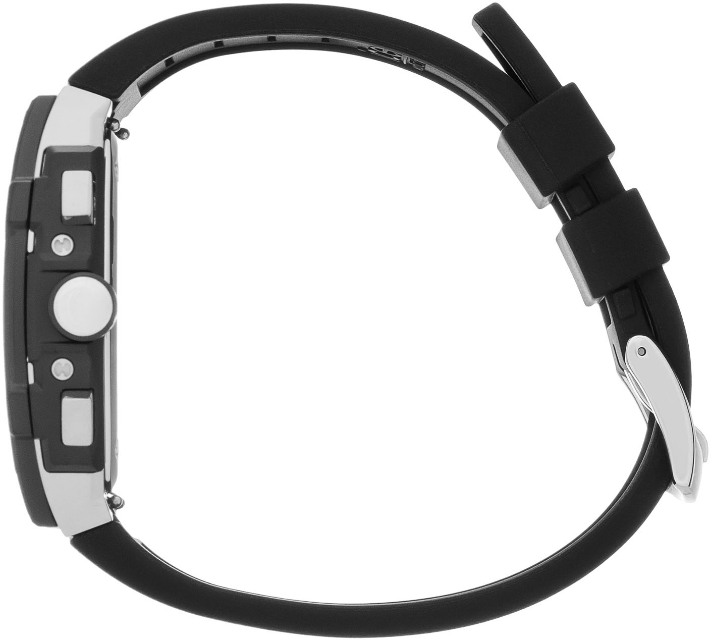 ice-watch Chronograph »ICE boliday - Steel - Large - CH« Armbanduhr, Quarzuhr, Herrenuhr, Silikonarmband, Stoppfunktion