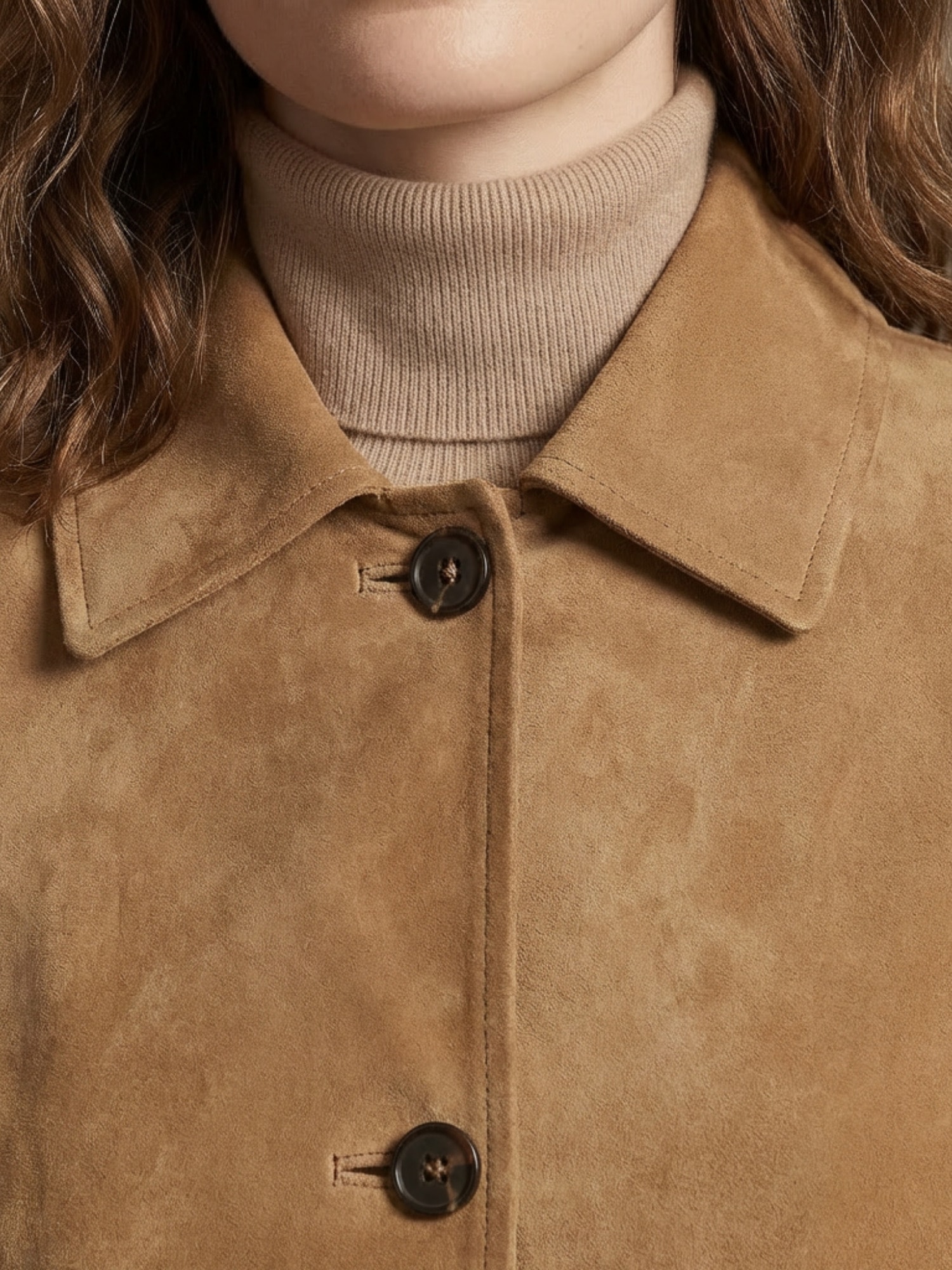 RICANO Bolerojacke »Lederjacke Jeena« ohne Kapuze Handgefertigt aus echtem Leder