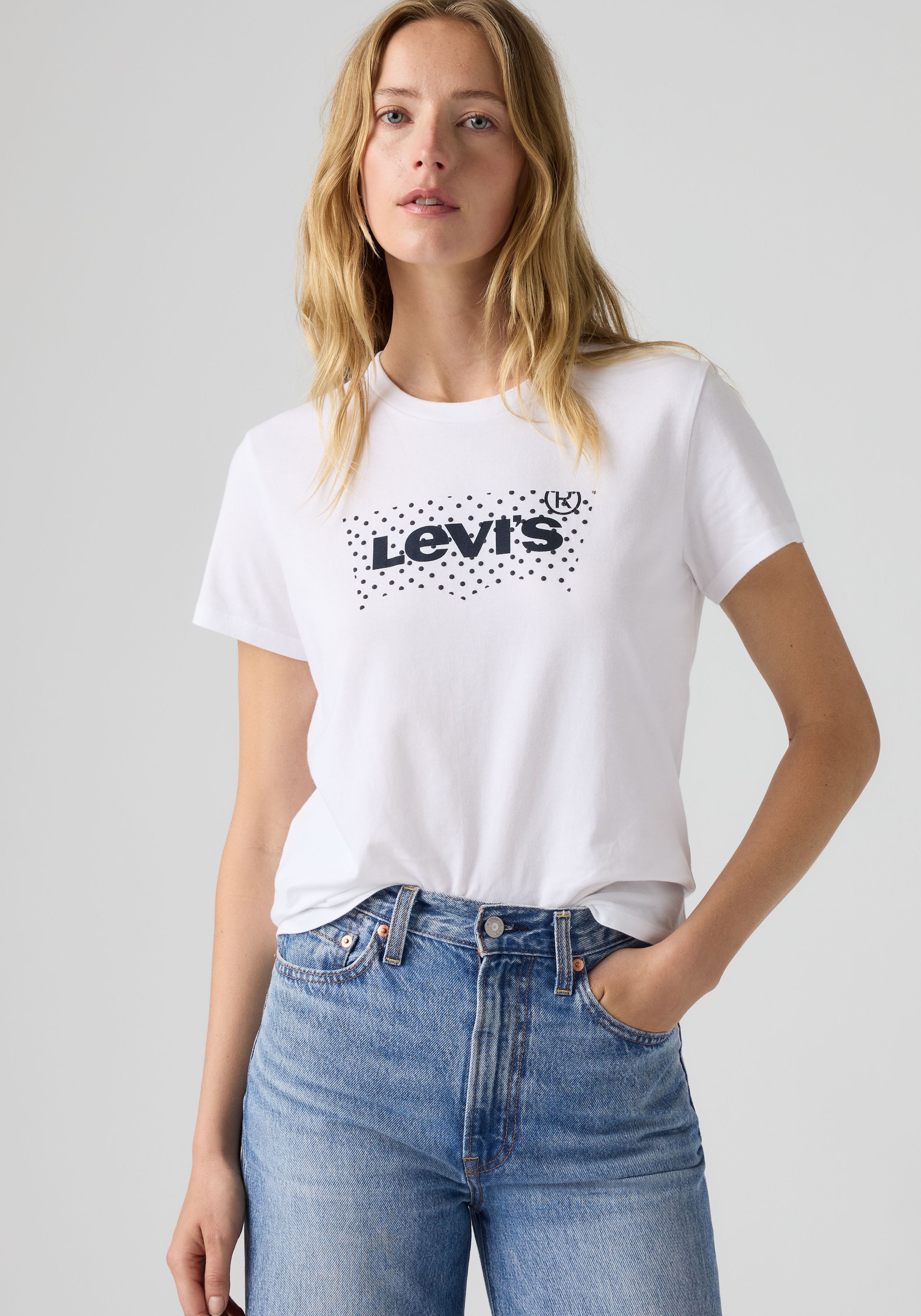 Levi's® T-Shirt »THE PERFECT TEE« mit Logoprint