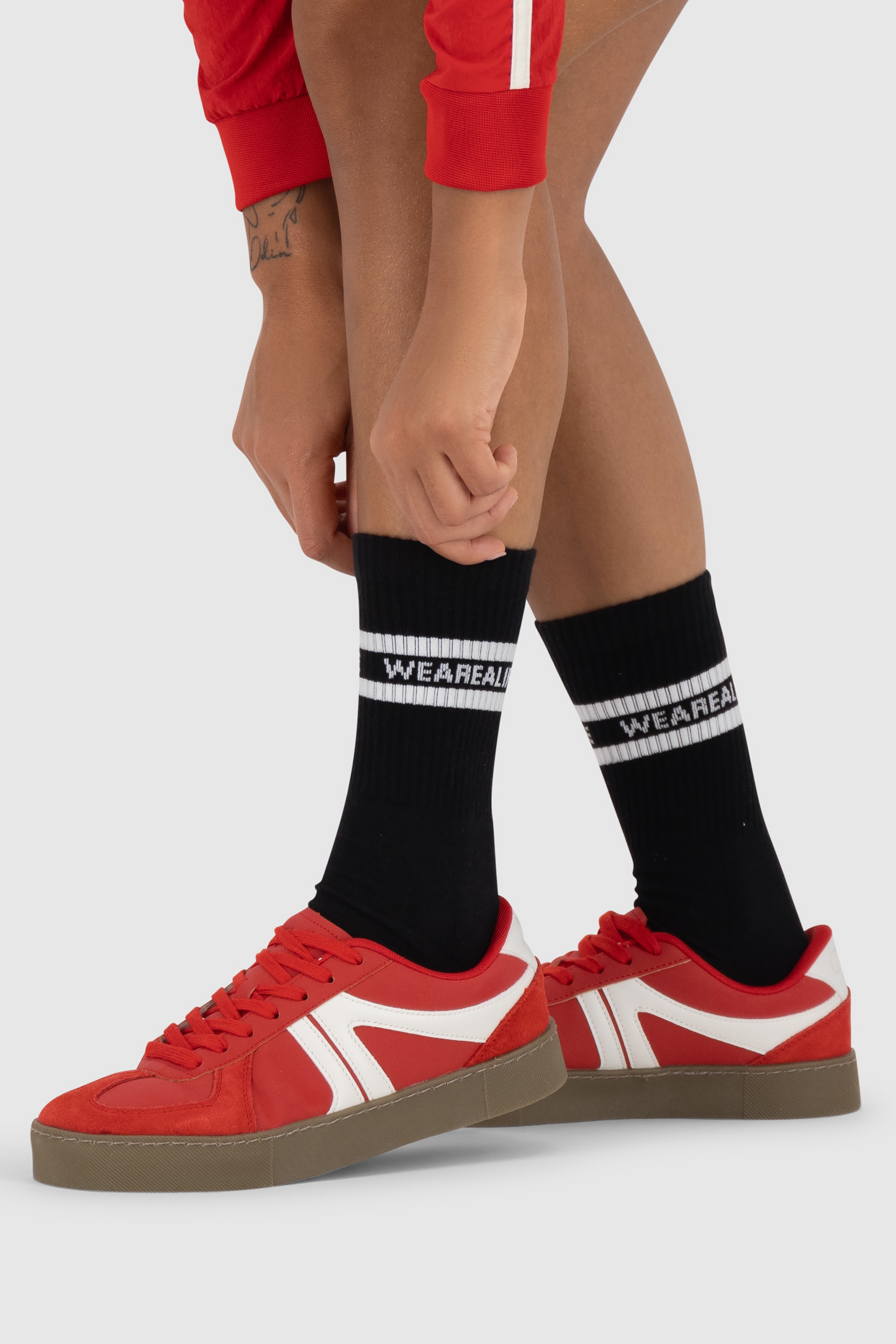 Alife & Kickin Tennissocken sportliche Tennissocken mit Streifen, aus Baumwolle mit weichem Bund