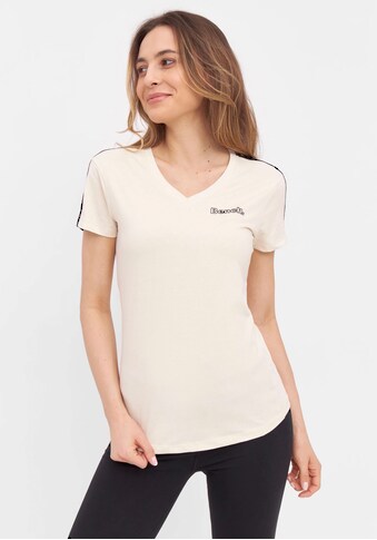Bench. T-Shirt »ROXANNA«, mit farblichen Schulterdetails kaufen