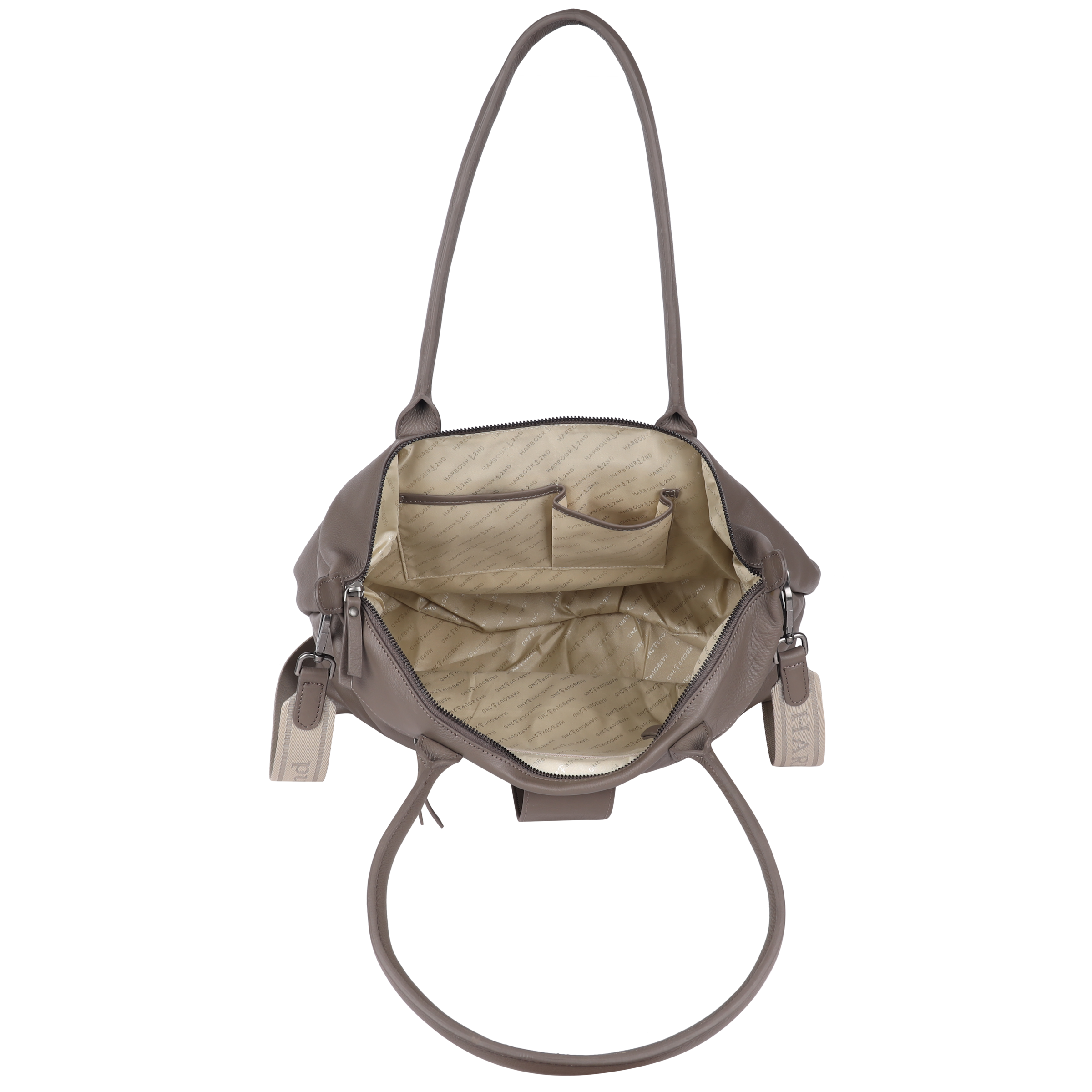 HARBOUR 2nd Shopper »Malin« Damen Umhängetasche, Handtasche, Tragetasche mit Steckverschluss