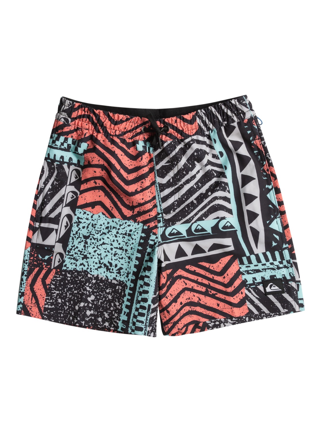 Quiksilver Badeshorts »Surfsilk Mix 14"« in bunt, Größe 16