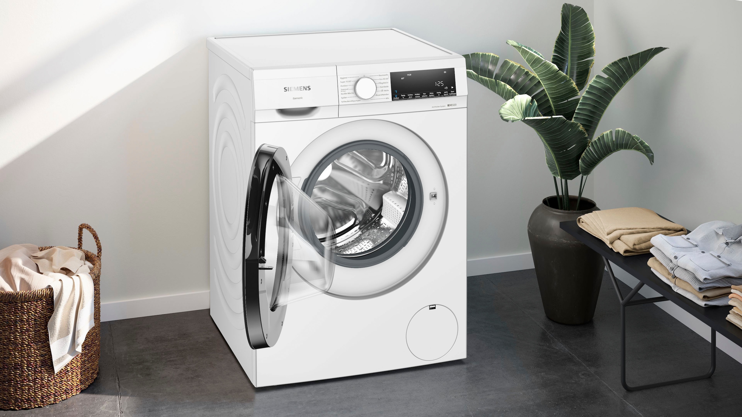 SIEMENS Waschmaschine iQ500 »WG34G2070«, 8 kg, 1400 U/min