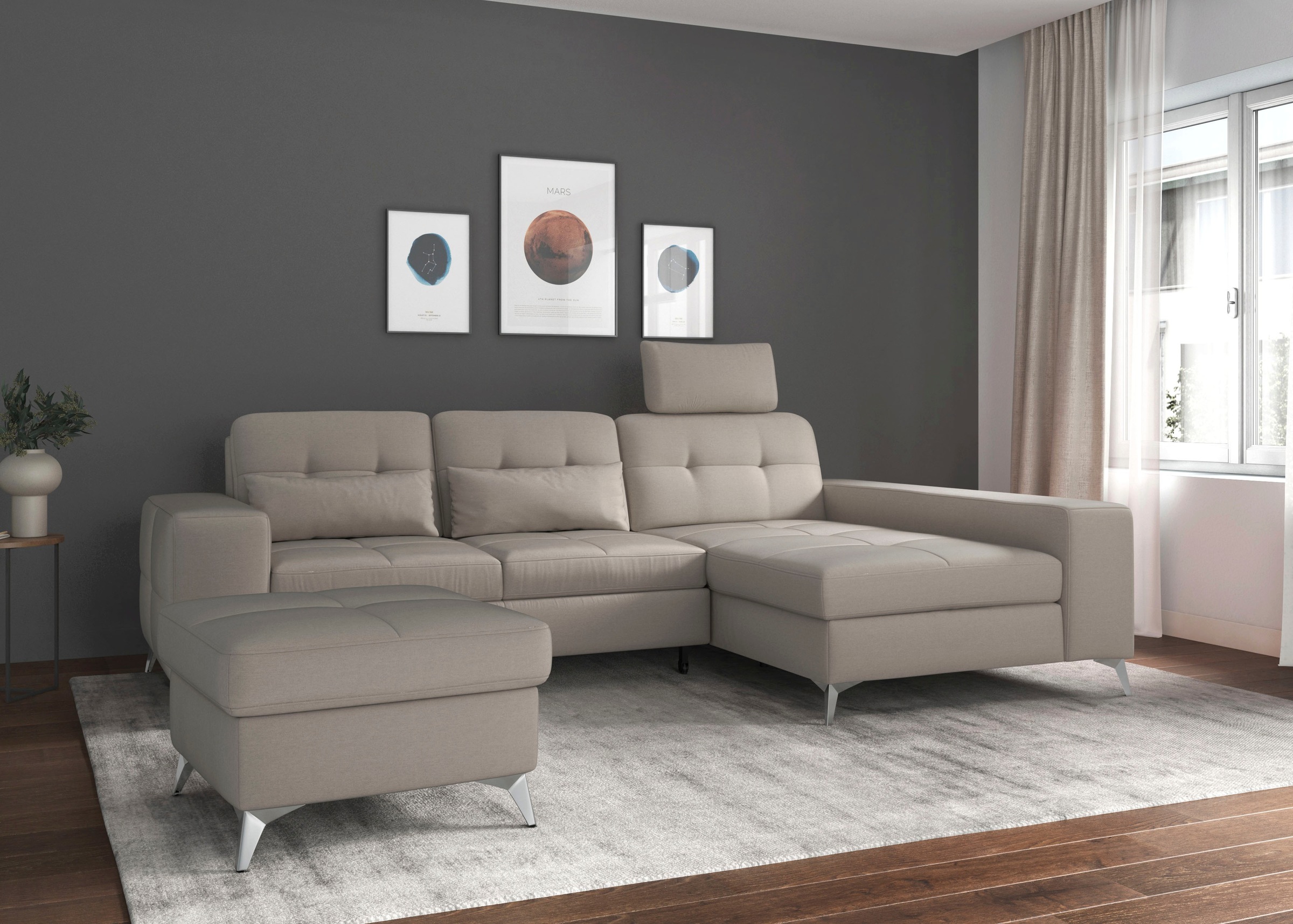 sit&more Kopfstütze »Baviene« in hochwertiger Verarbeitung