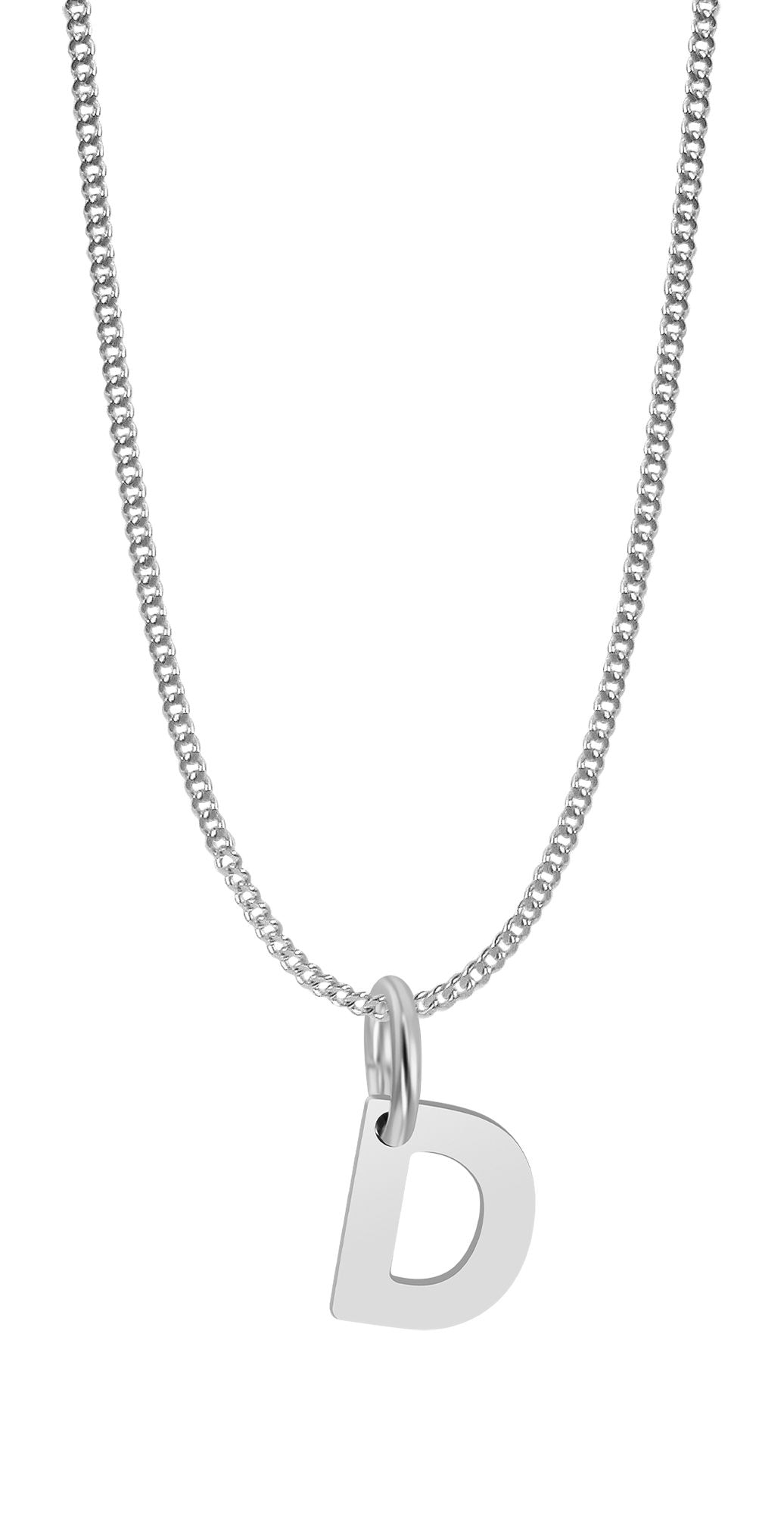 Adelia´s Buchstabenanhänger »Unisex Anhänger ¿ Buchstabe N Buchstabenanhänger aus 925 Silber«