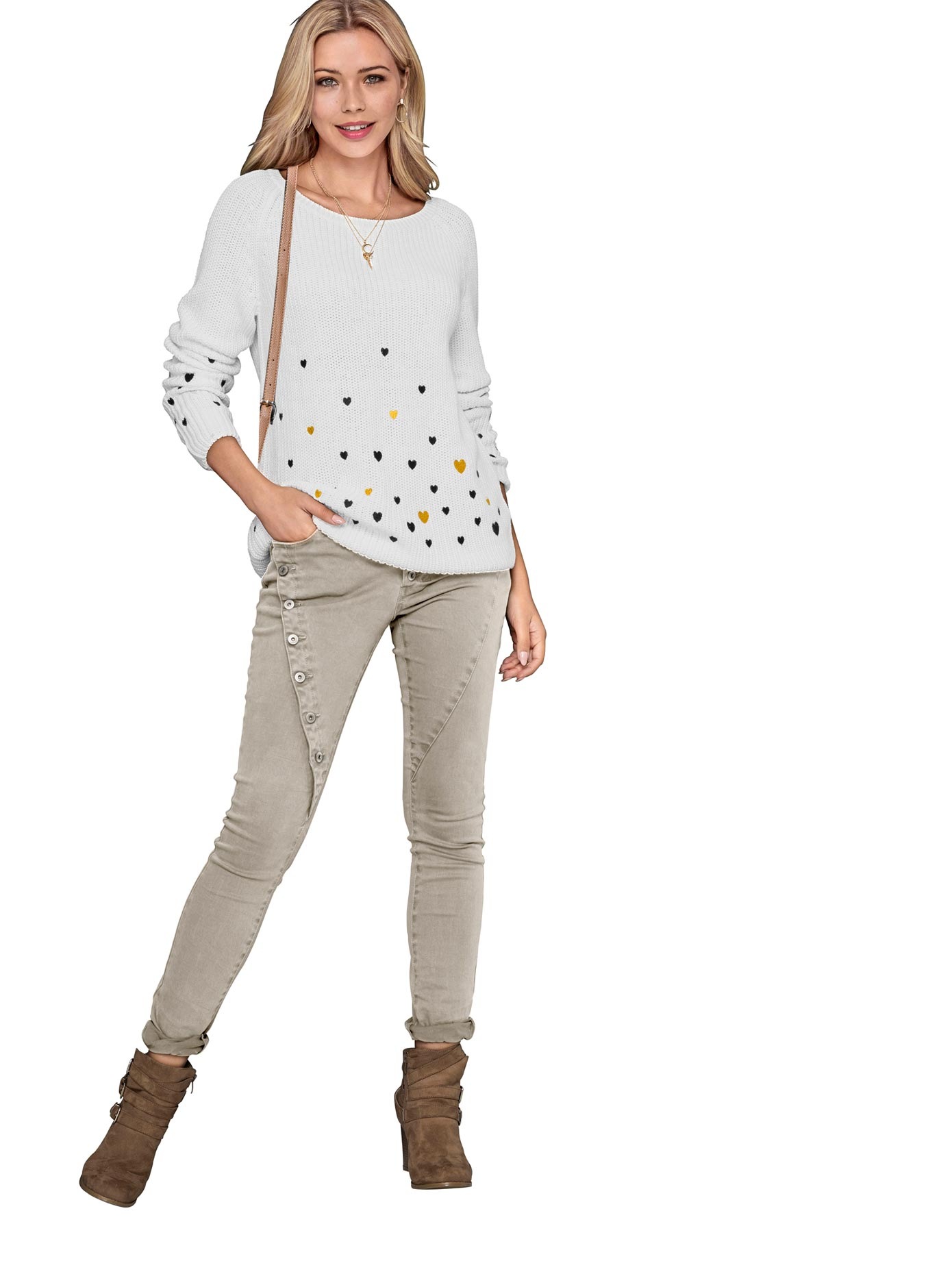 Inspirationen 5-Pocket-Jeans, (1 tlg.)